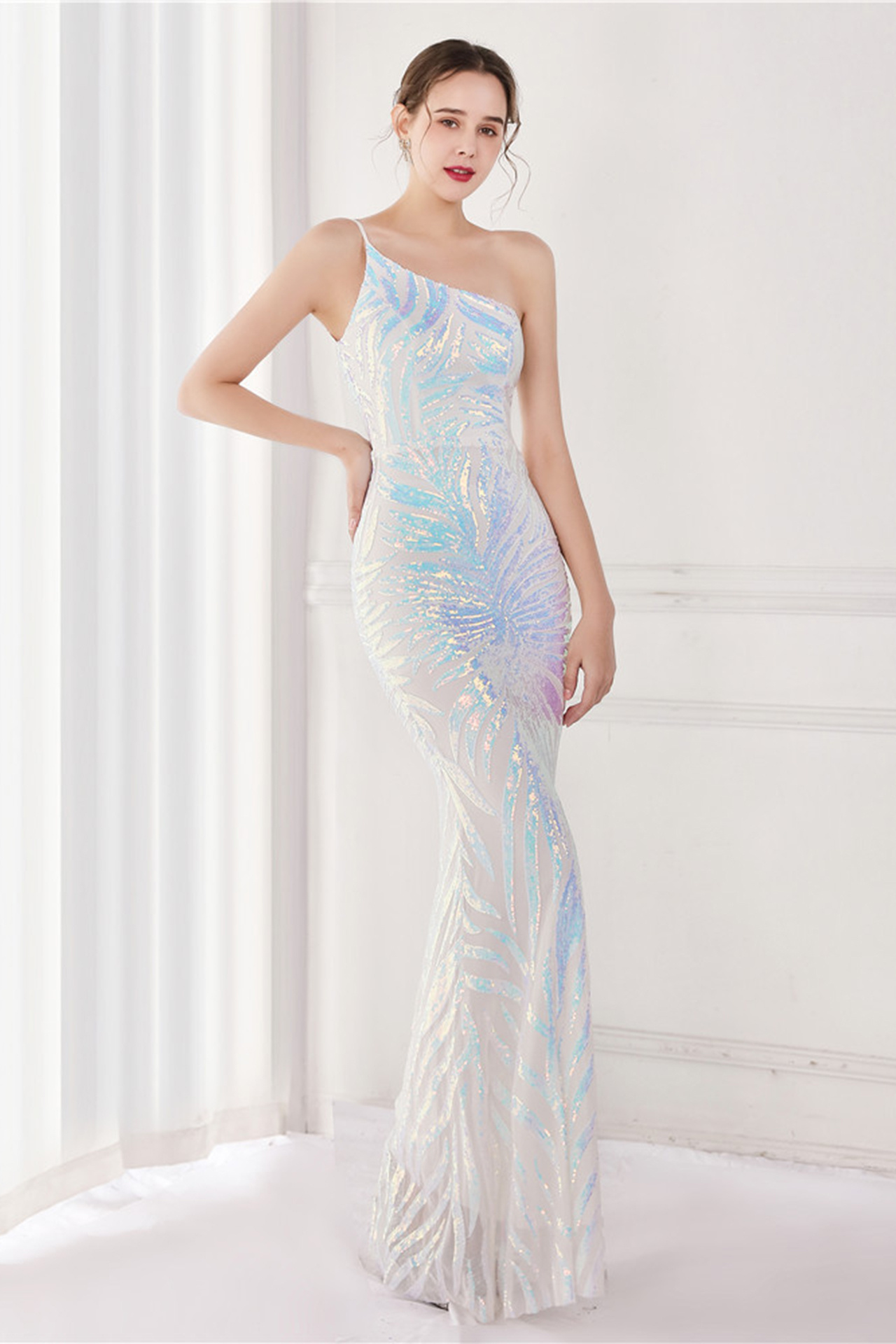 Beatrice Sequined Maxi Dress