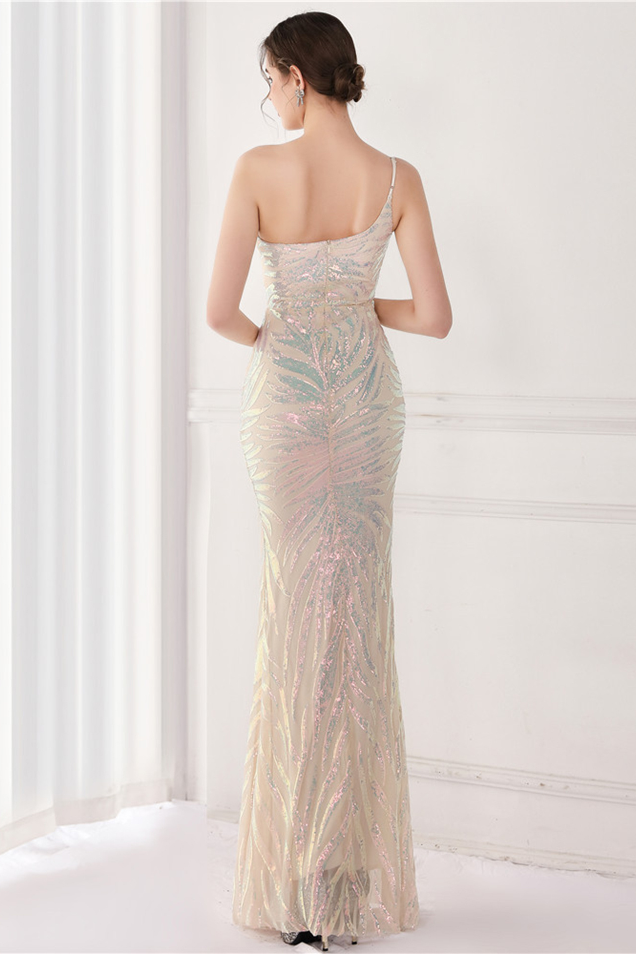 Beatrice Sequined Maxi Dress