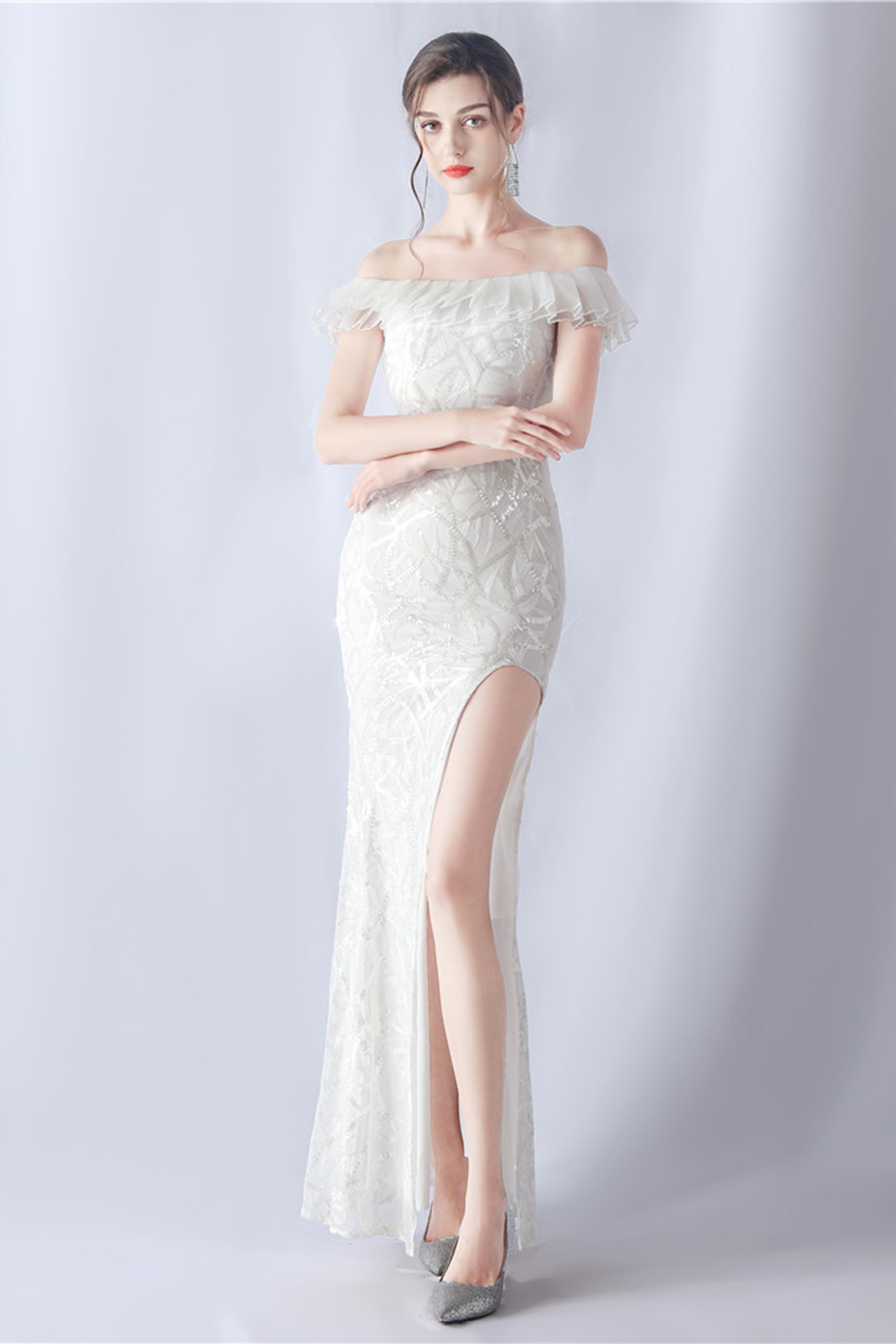 Felicity Sequined Maxi Dress
