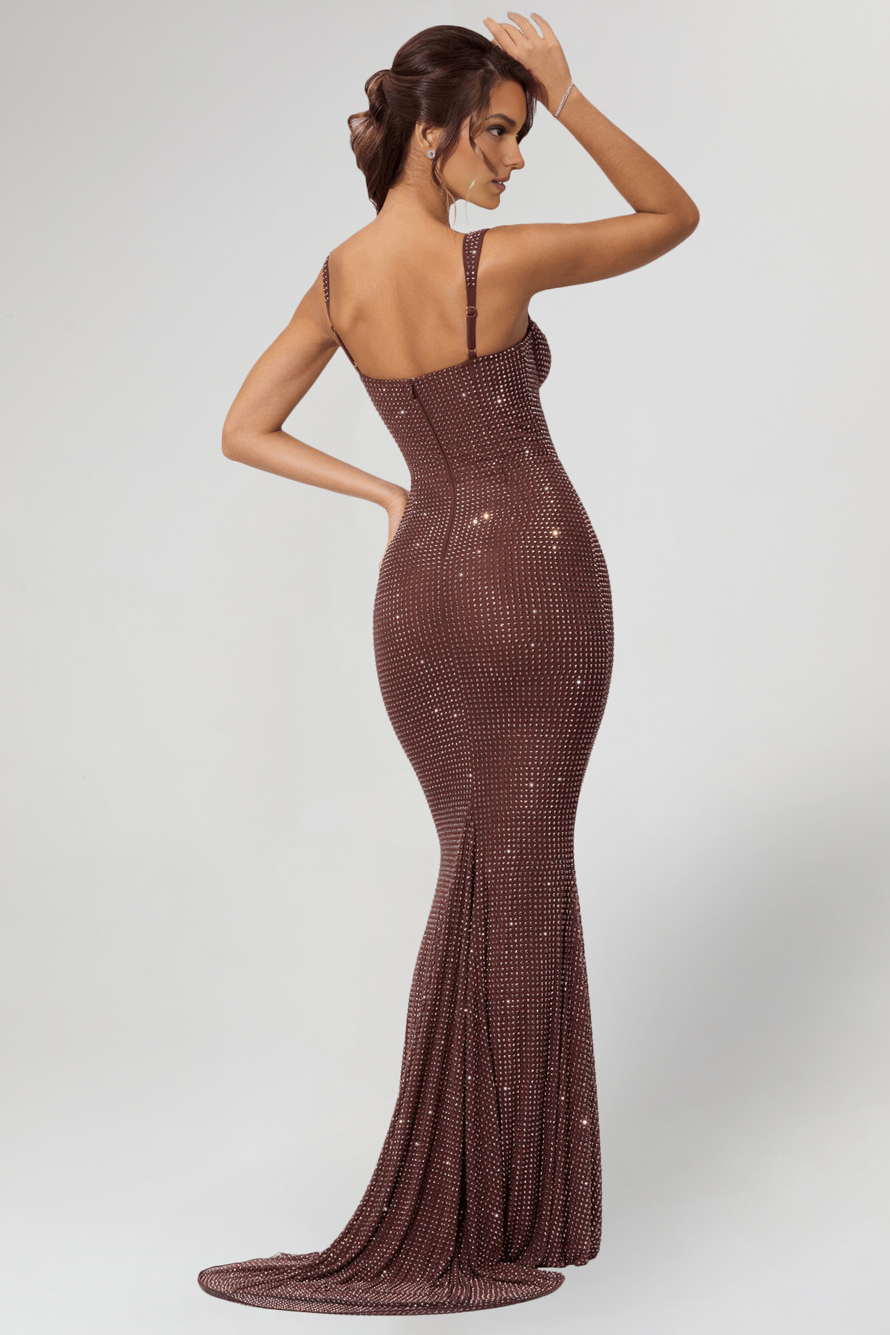 Serenity Rhinestone Cami Maxi Dress