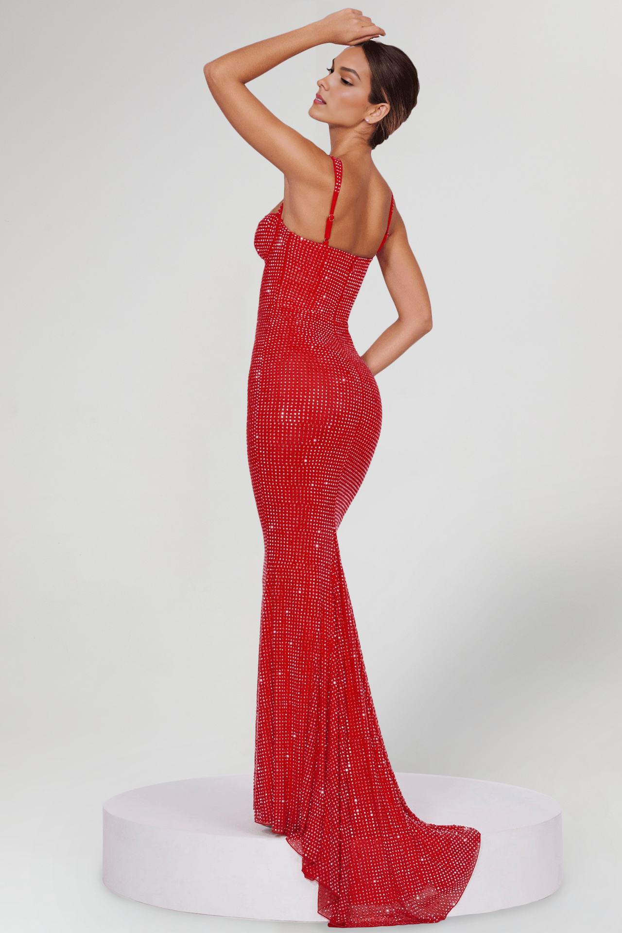 Serenity Rhinestone Cami Maxi Dress