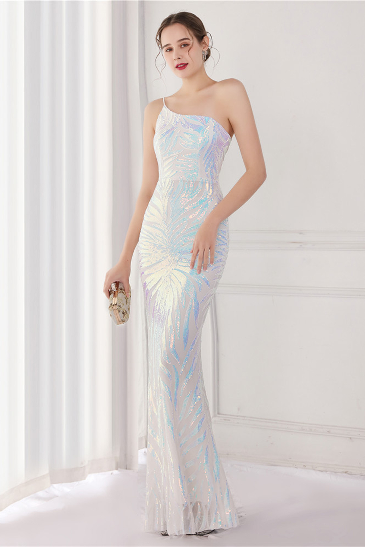 Beatrice Sequined Maxi Dress
