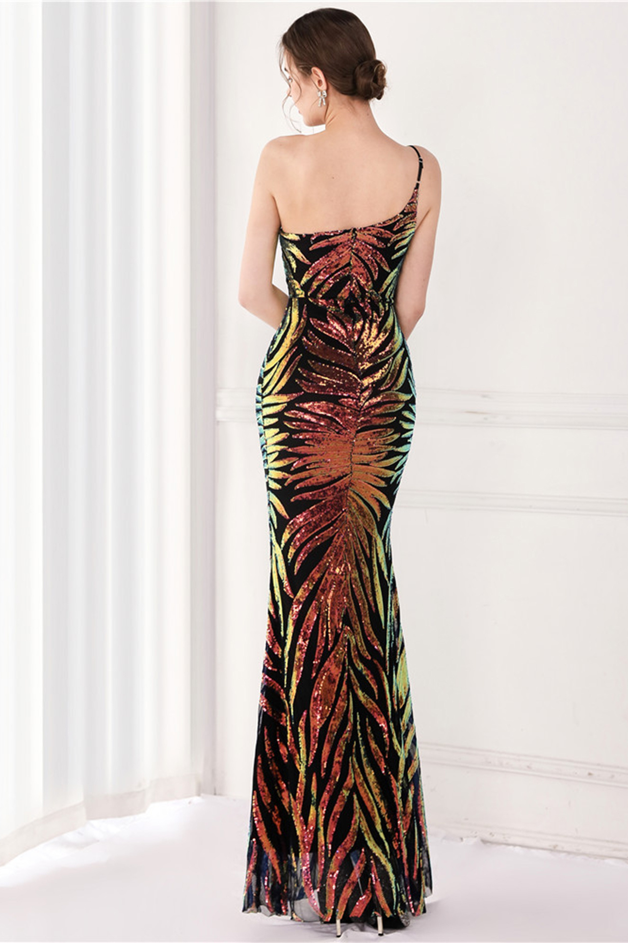 Beatrice Sequined Maxi Dress