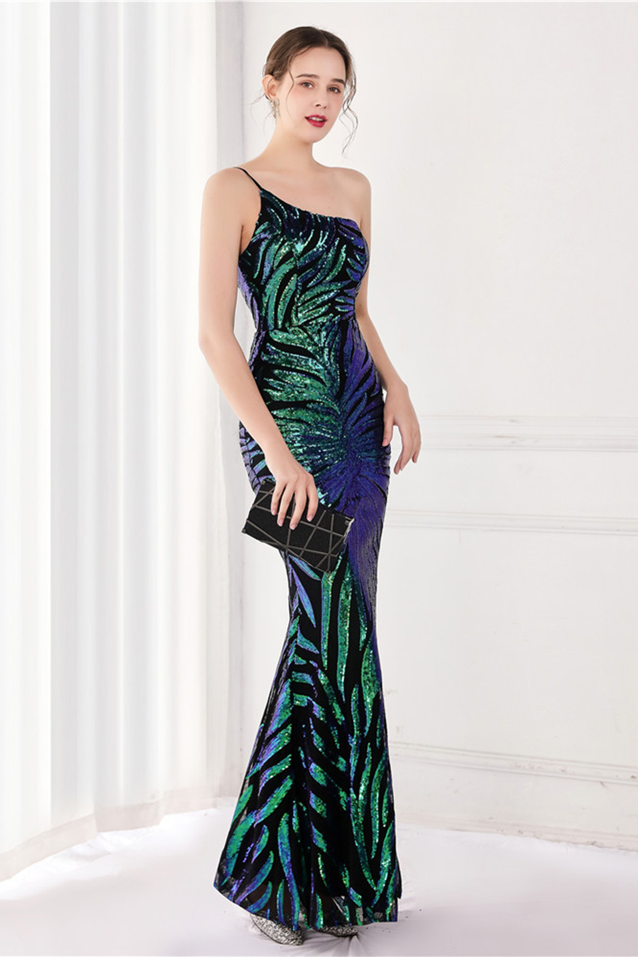 Beatrice Sequined Maxi Dress