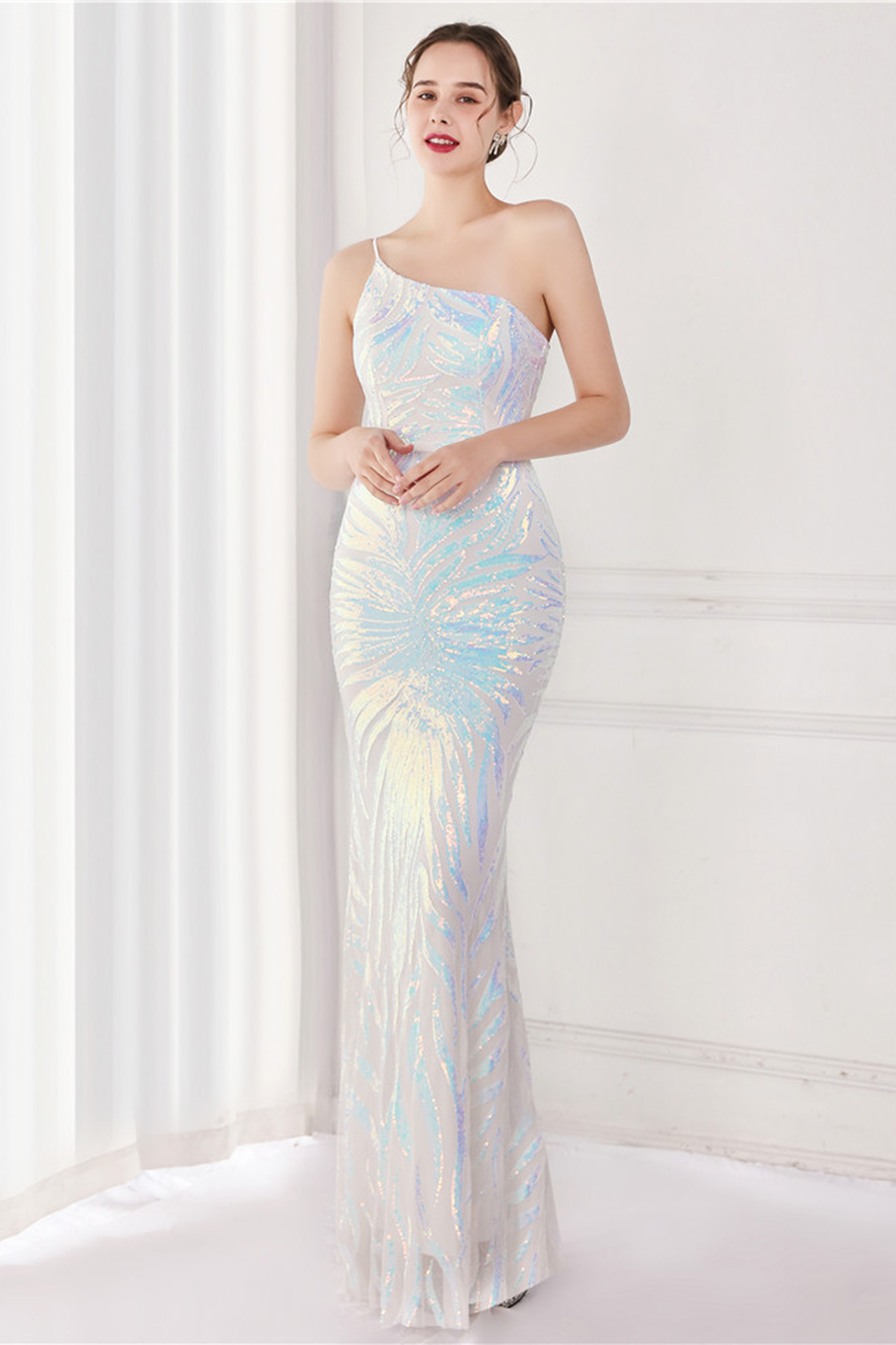 Beatrice Sequined Maxi Dress
