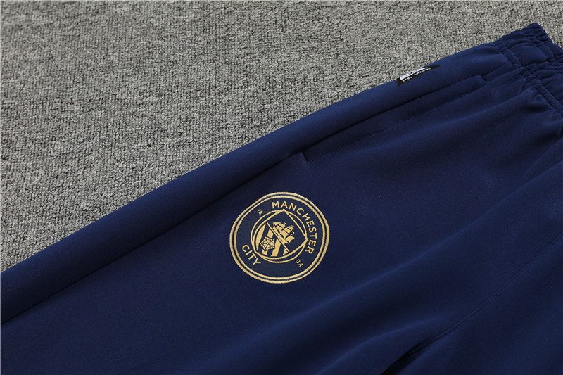 Manchester City 23-24 Jacket Training Tracksuit - Blue