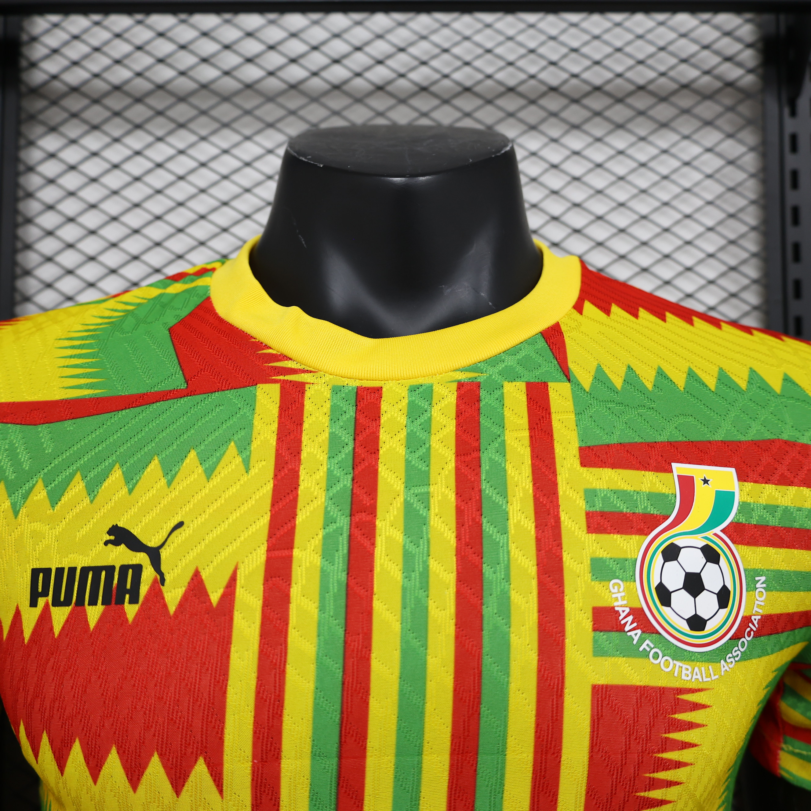 Ghana 23-24 Yellow Jersey - Player Version