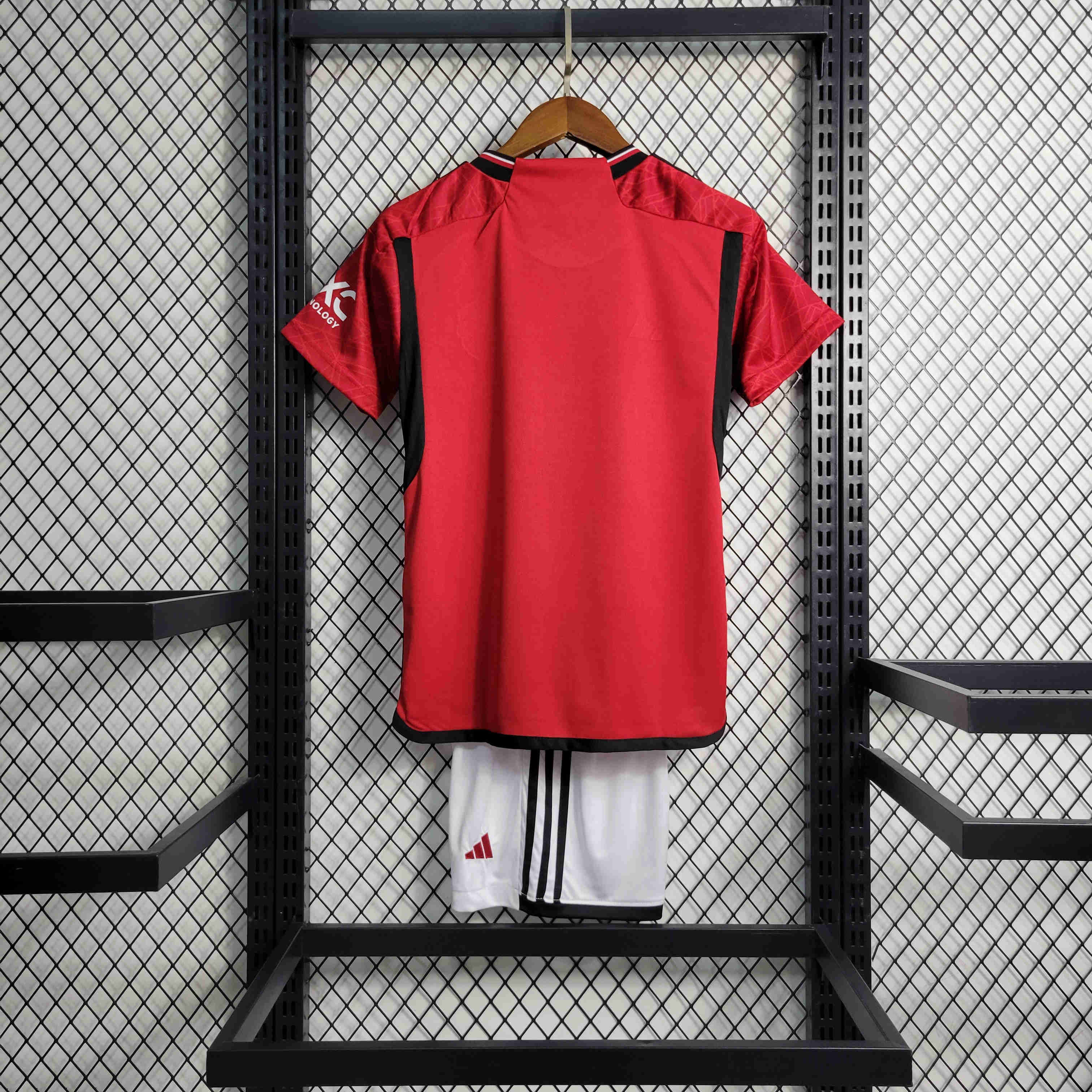 23-24 Manchester United Home Kids Kit