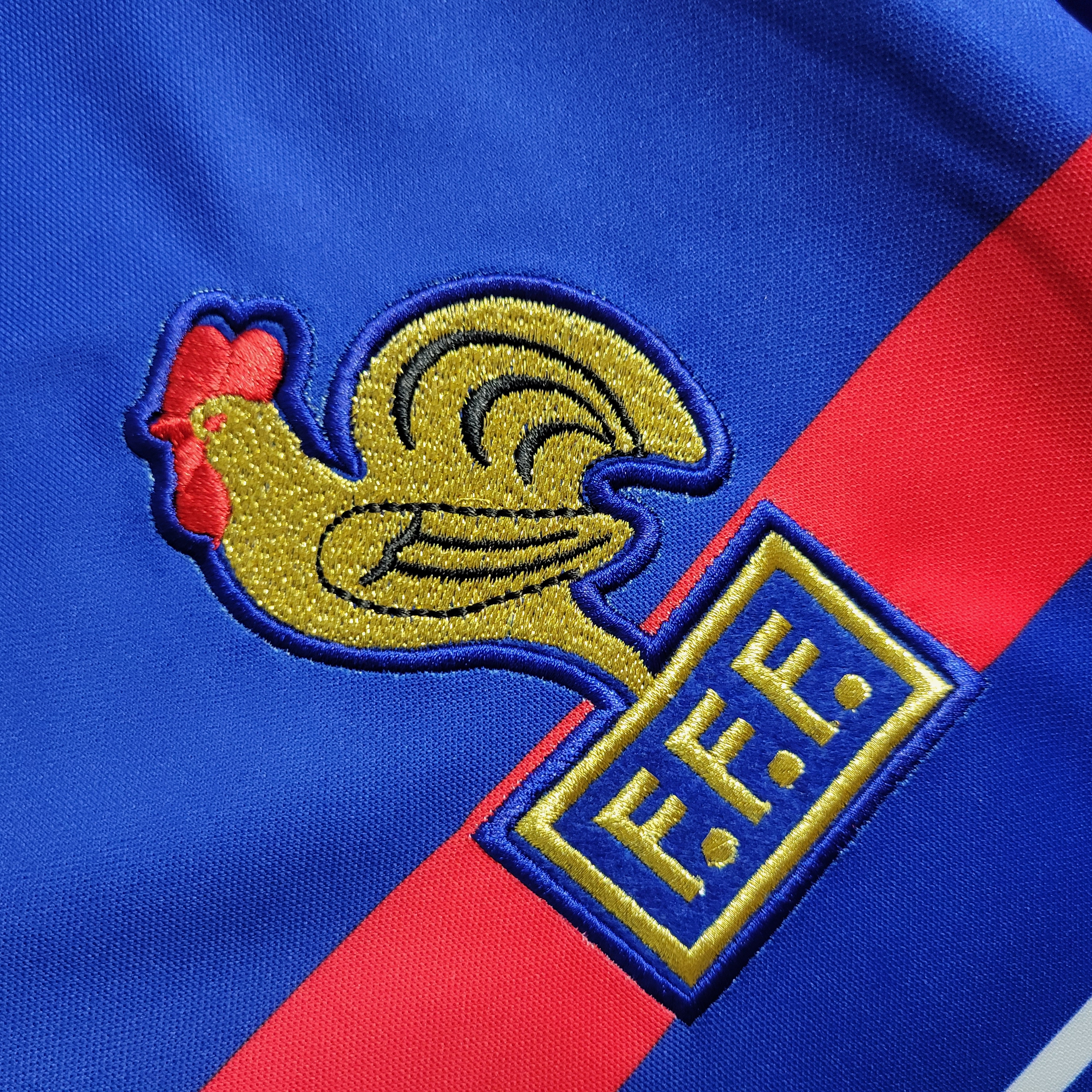 Retro France 1984 Home Stadium Jersey