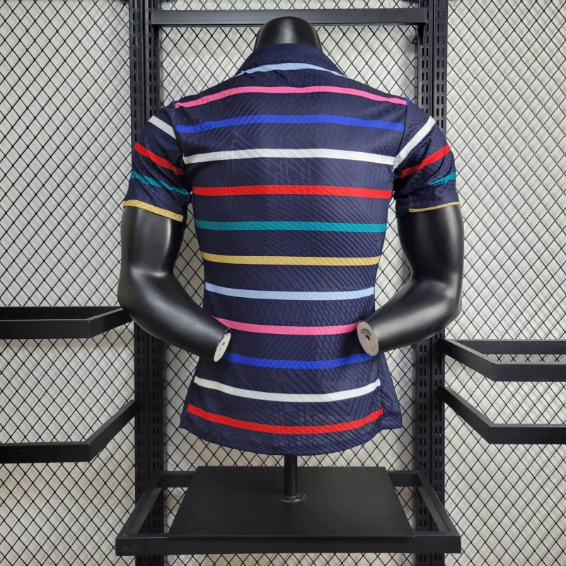 France 2024 Stripe Training Jersey - Player Version