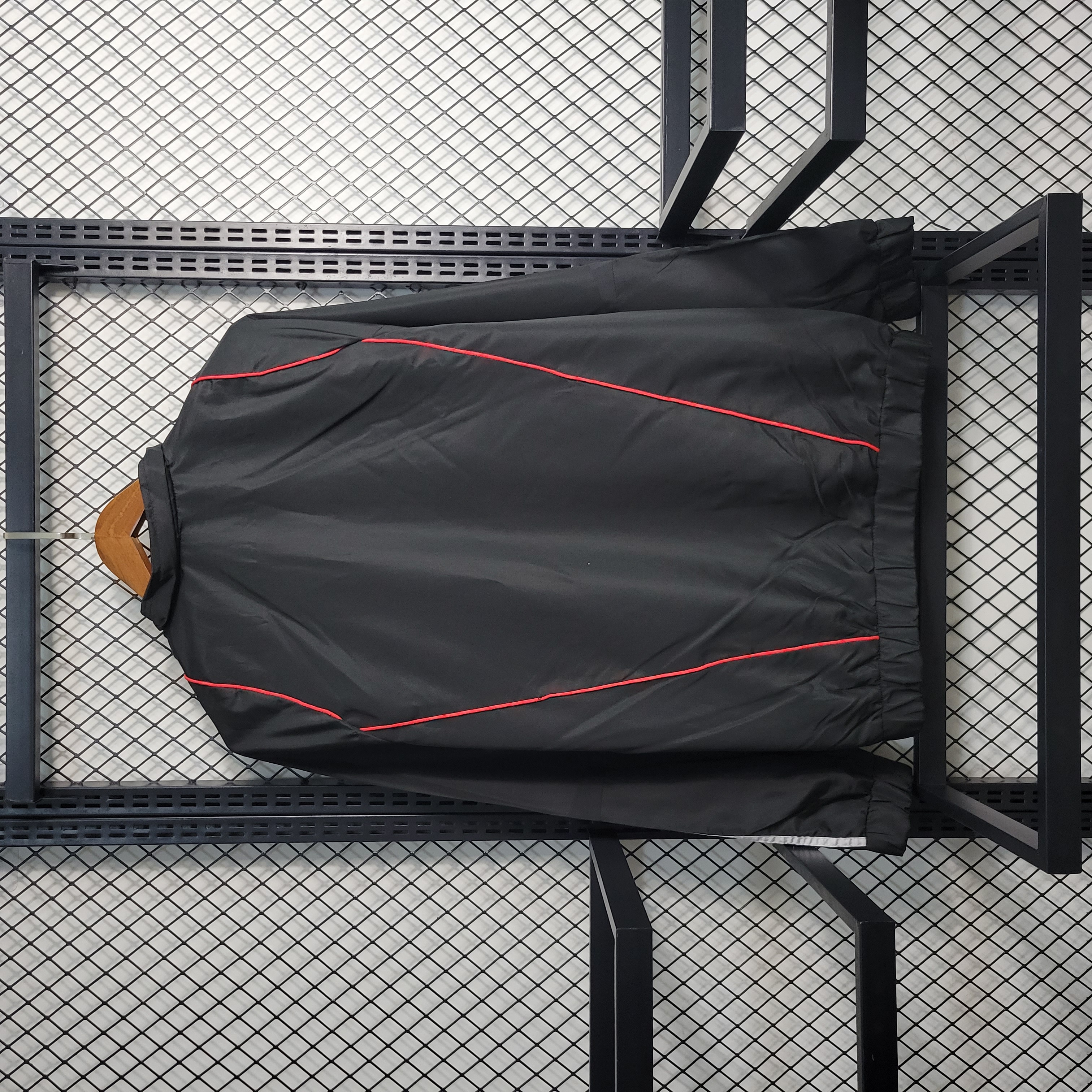 23-24 Real Madrid Black Windbreaker S-XXL