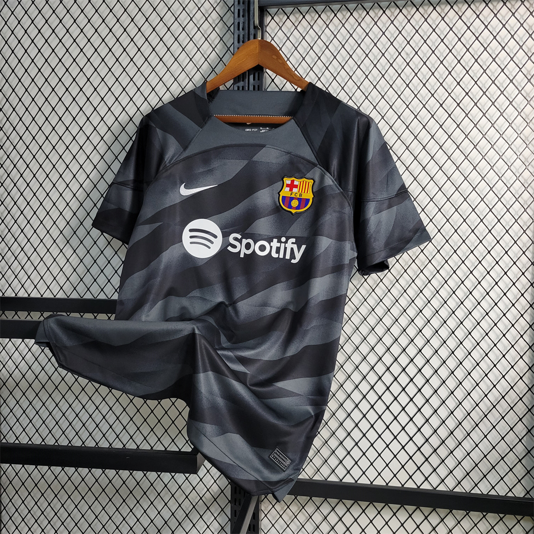B.A.R.S.A 23/24 Black Goalkeeper Jersey - Fans Version