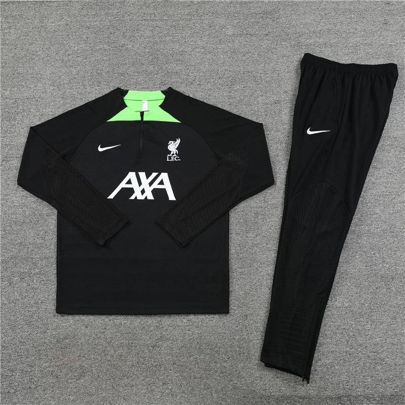 23-24 Liverpool Black Fas version Training suit