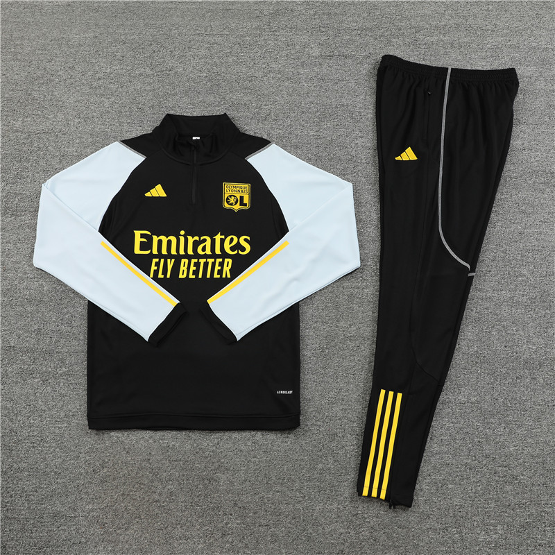 Lyon 23-24 Kids Long Sleeve Training Set Black