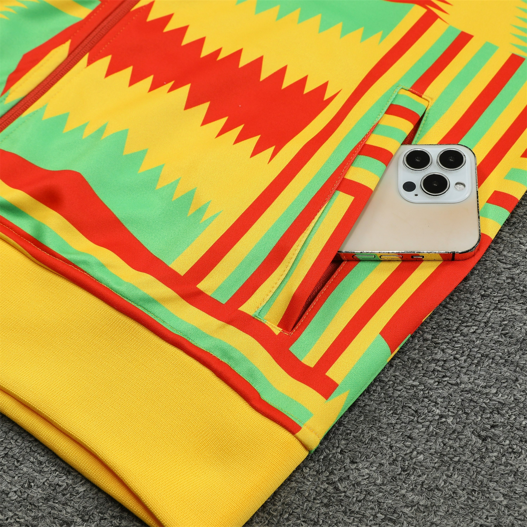 Ghana 23-24 Jacket Training Tracksuit - Yellow