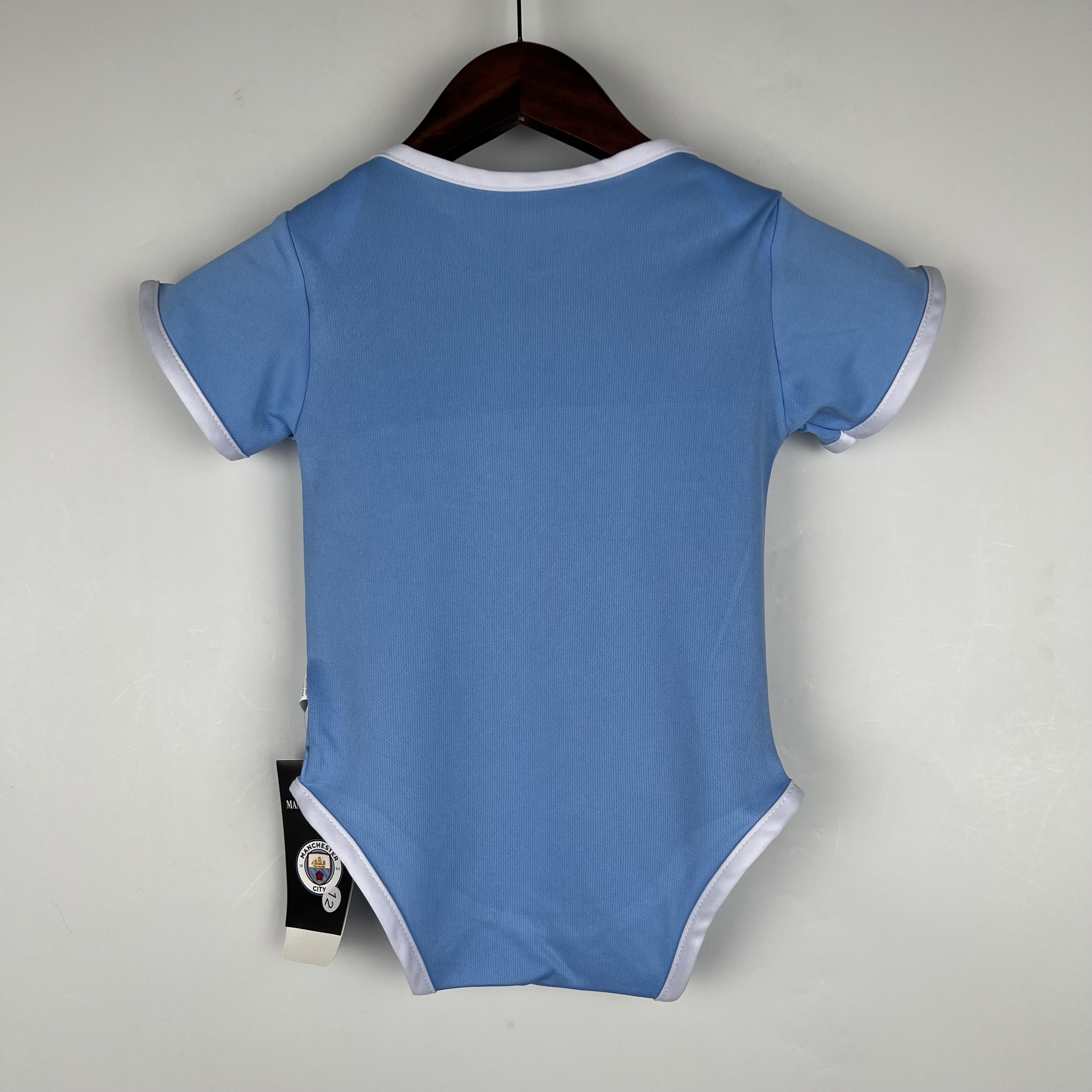 Manchester City 23-24 Home Stadium Baby Crawling Suit