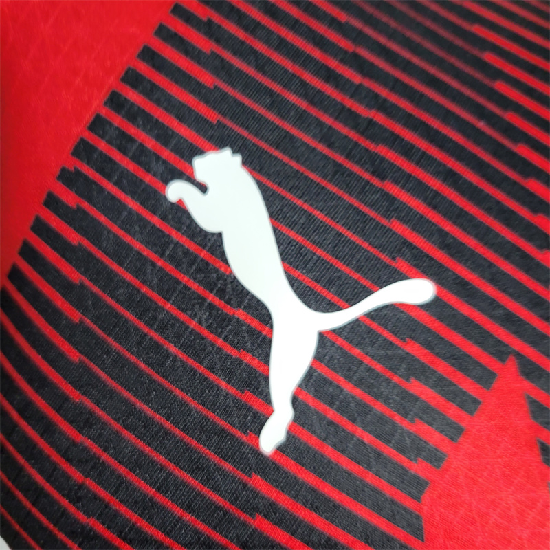 AC Milan 23-24 Home Stadium Jersey - Player Version