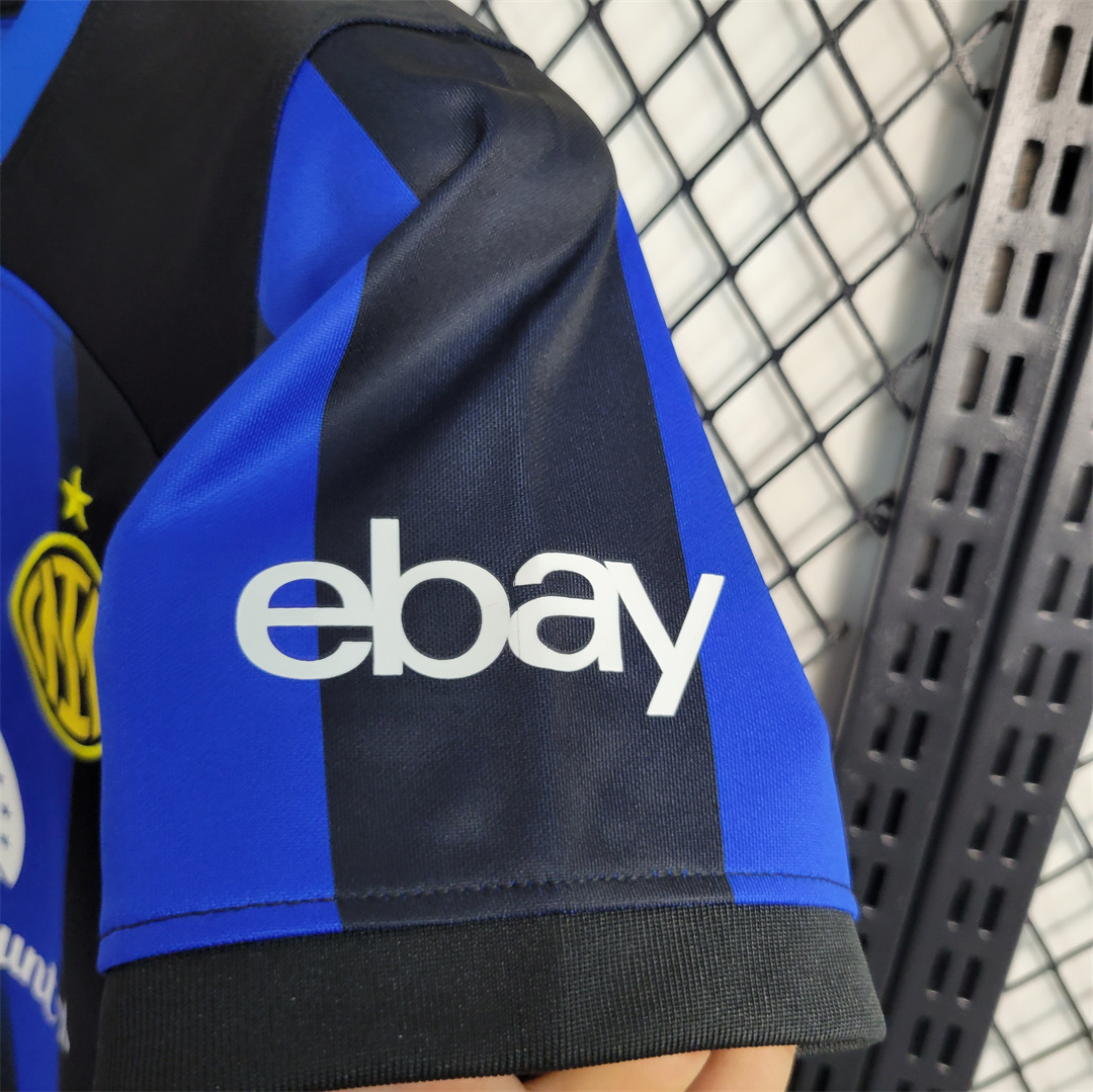 Inter Milan 23-24 Home Kids Kit