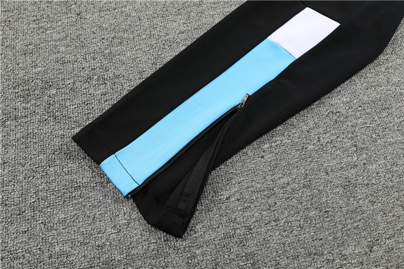 Marseille 23-24 Long Sleeve Training Set -Black and White