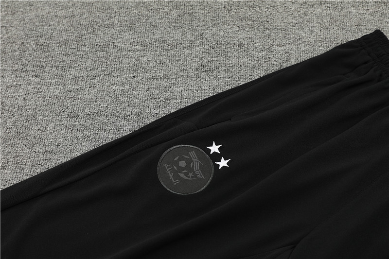 Algeria 23-24 Kids Long Sleeve Training Set Black