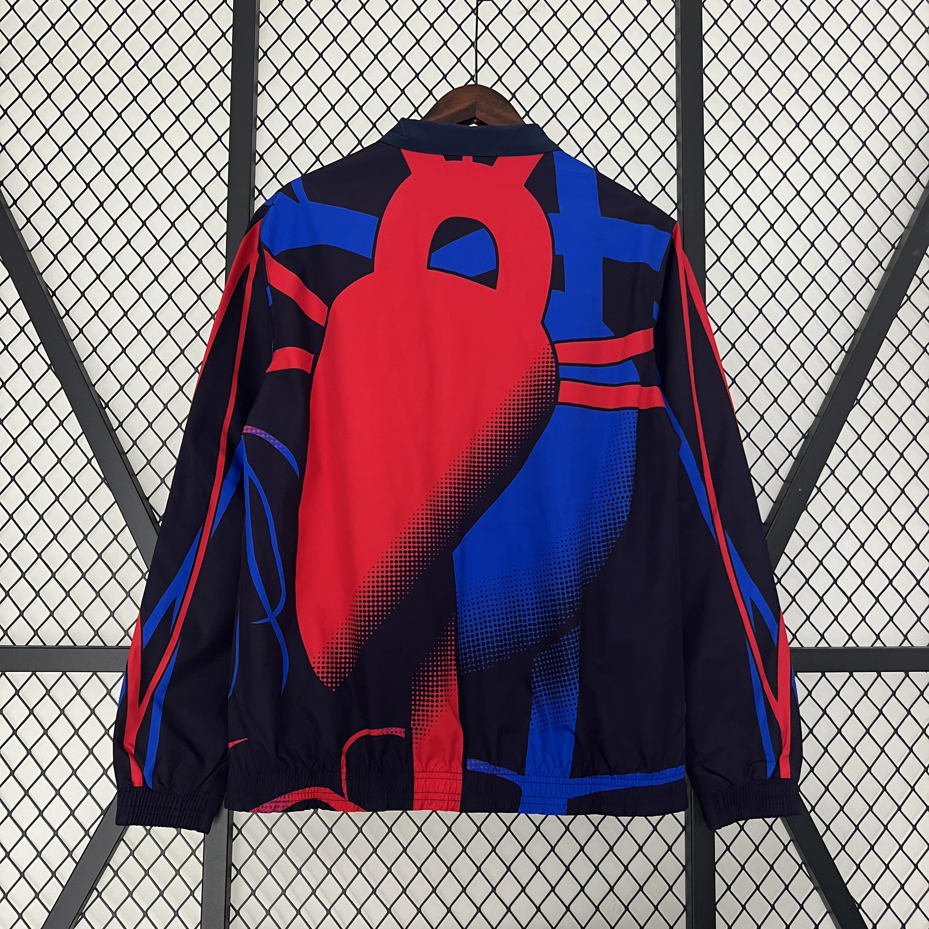 B.A.R.S.A 23-24 Double Sided Windbreaker - Blue & Red