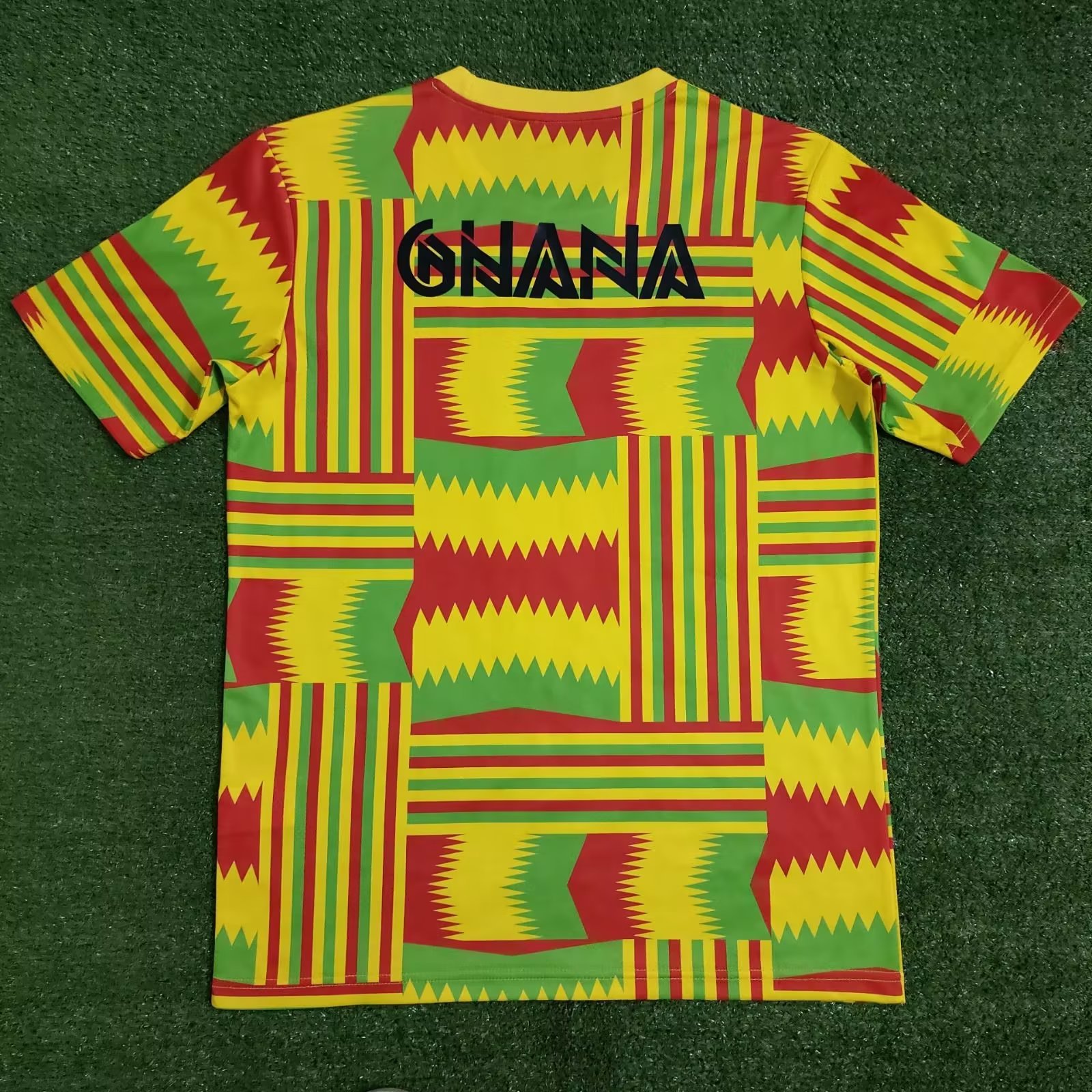 Ghana 23-24 Yellow Jersey - Fans Version