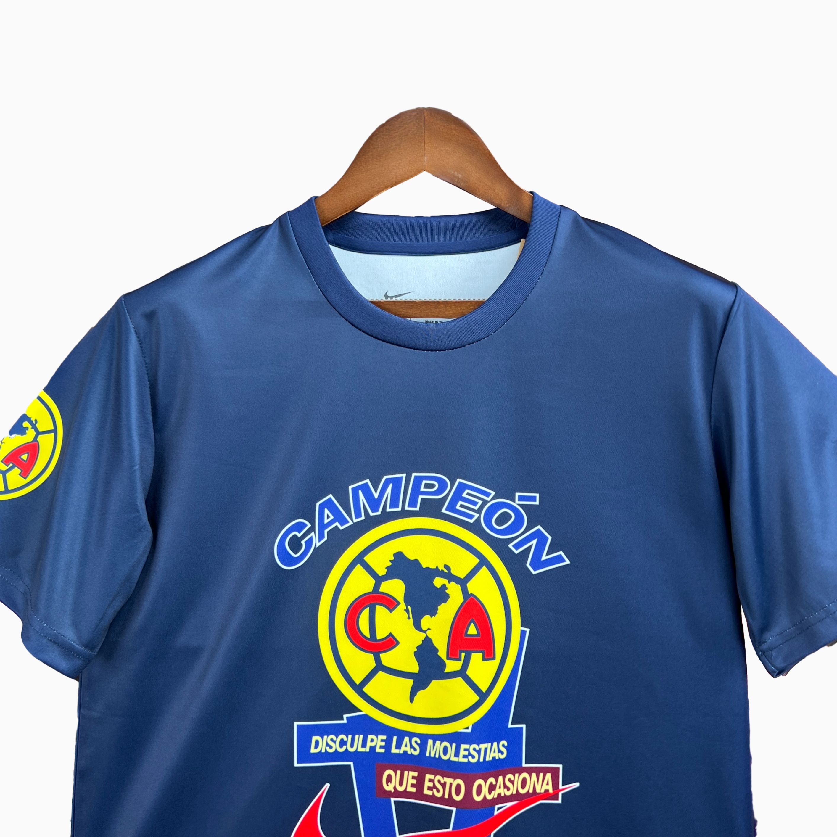 América 23-24 Champion Commemorative Edition Jersey - Fans Version - Blue