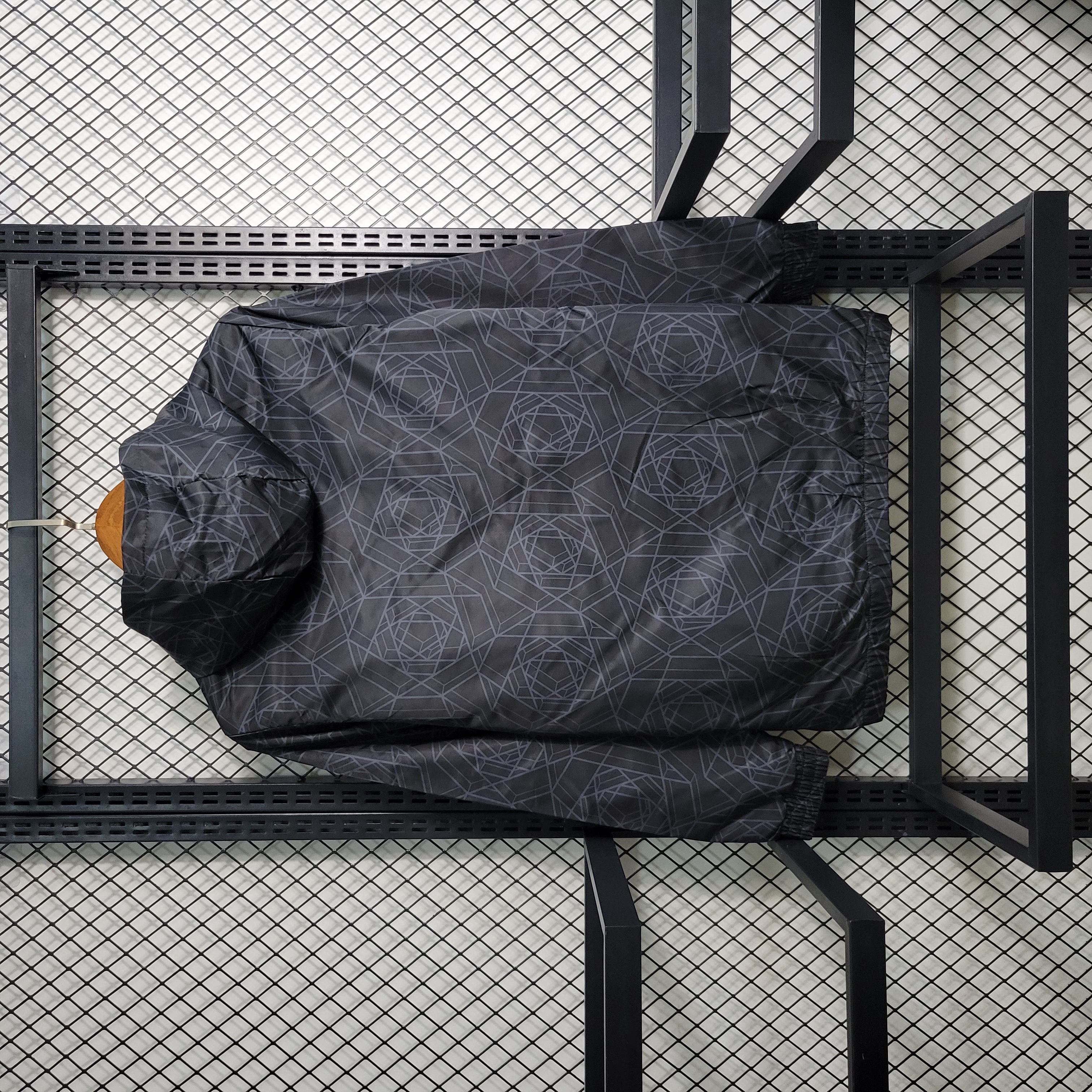 Manchester United 23-24 Player Windbreaker Jacket - Black