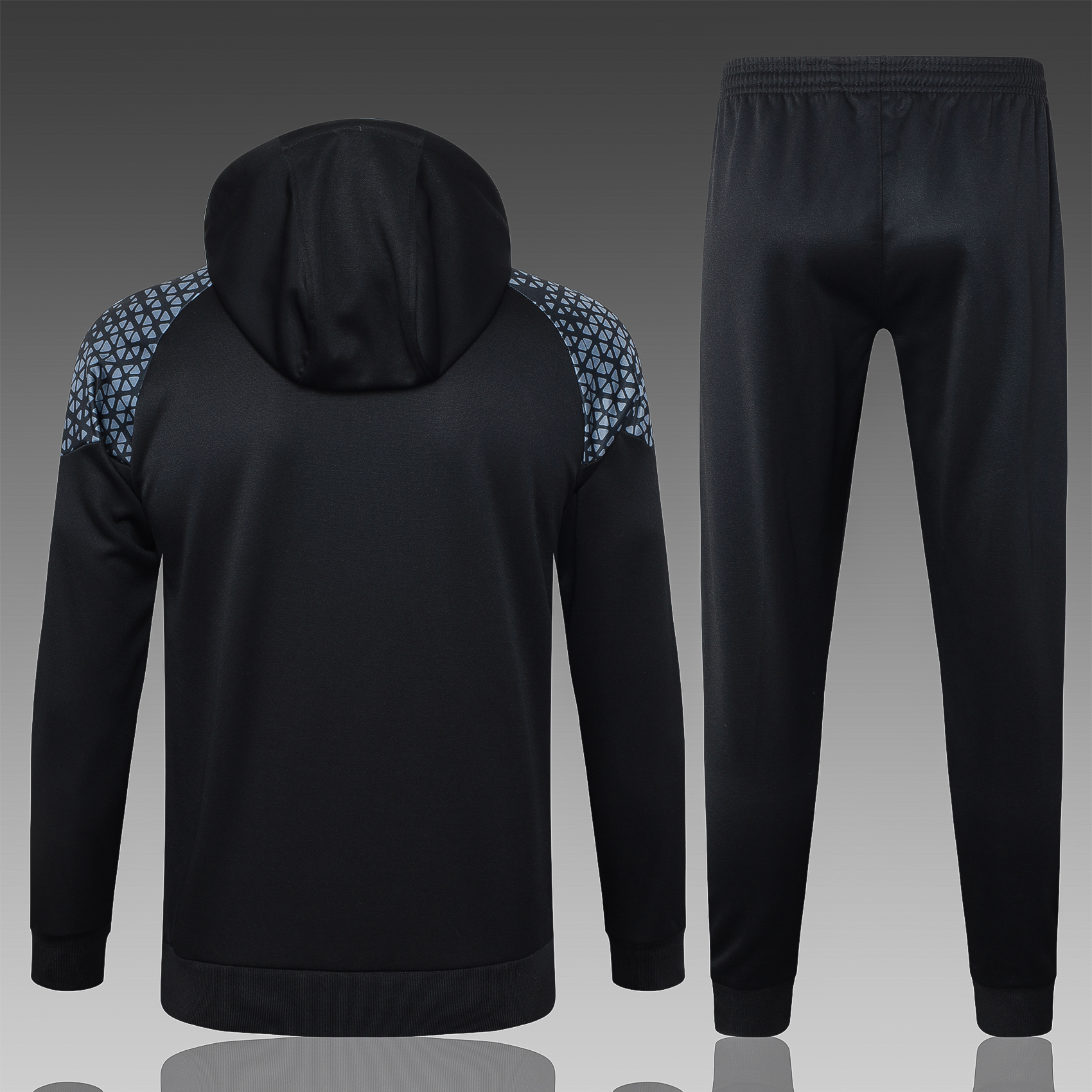 Dortmund 23-24 Men's Training Hoodie + Pants - Black