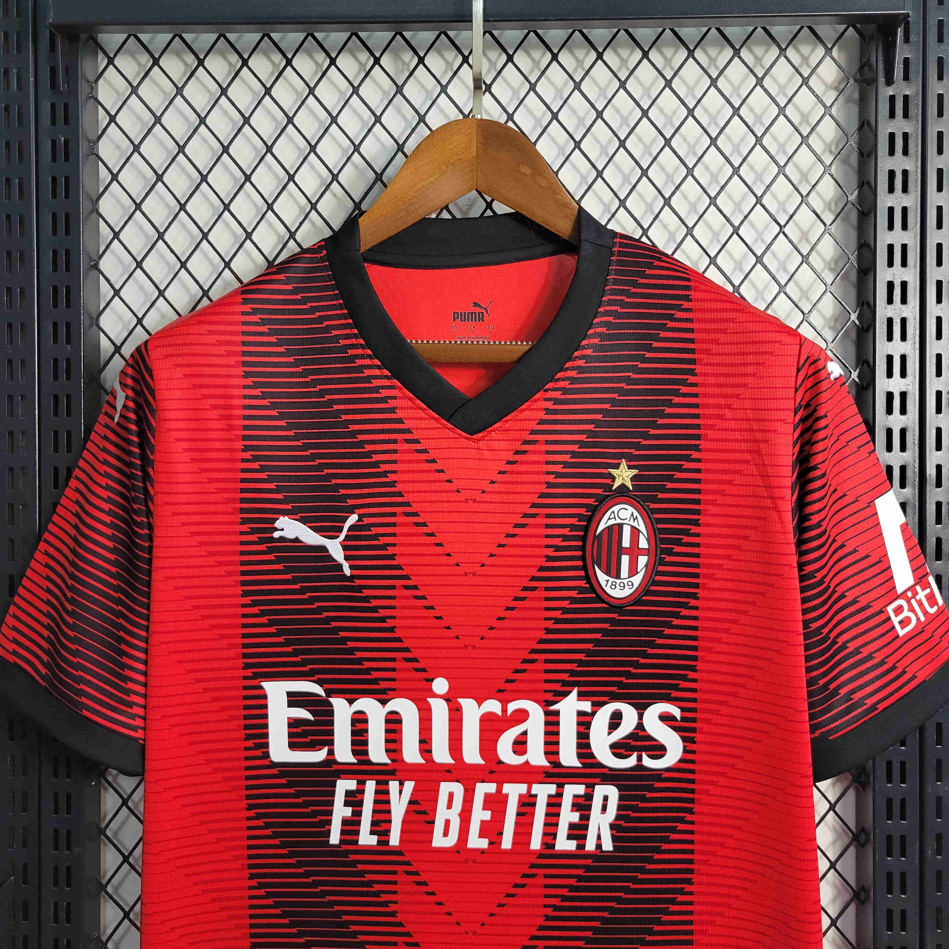 23/24 AC Milan Home Jersey - Fans Version