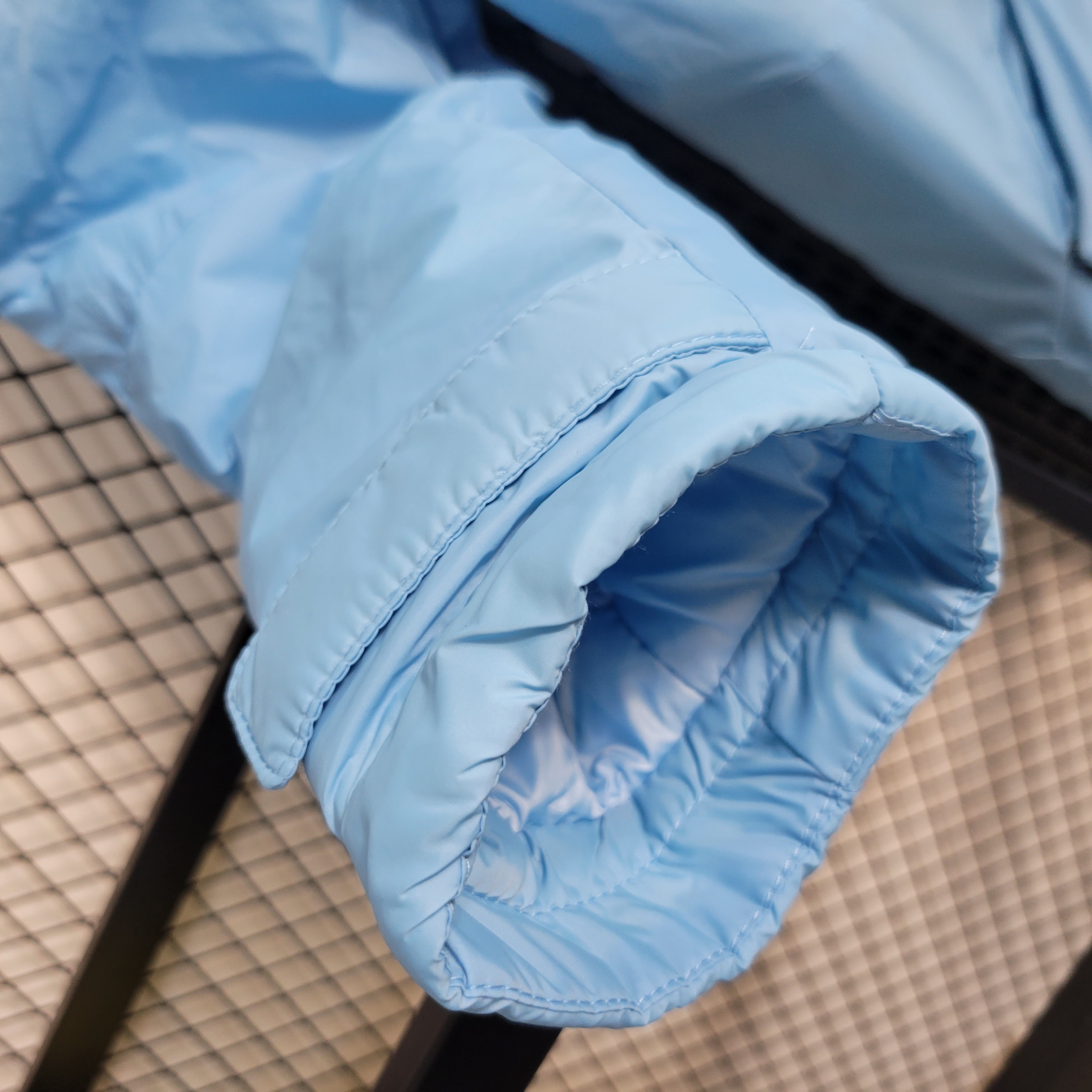 Manchester City 23-24 Men's Hooded Thermal Cotton Jacket - Blue