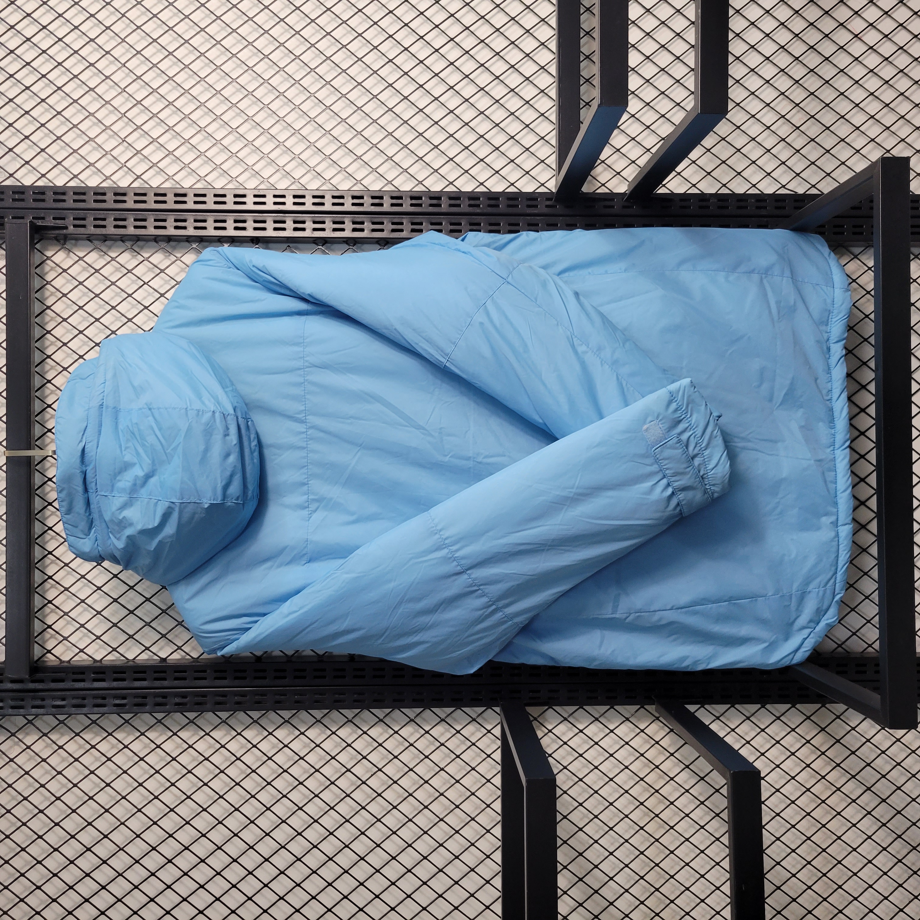 Manchester City 23-24 Men's Hooded Thermal Cotton Jacket - Blue