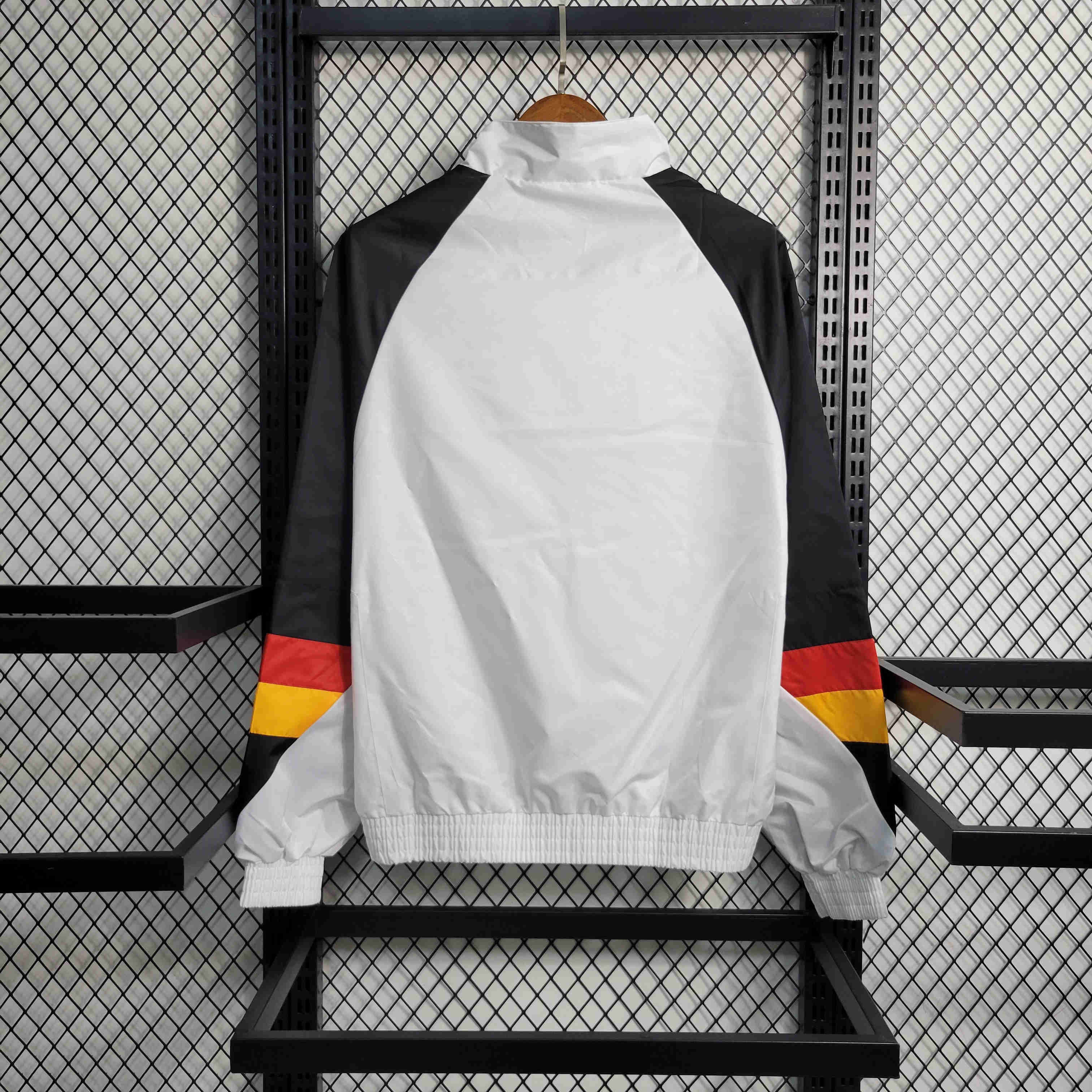 23-24 Real Madrid White Windbreaker