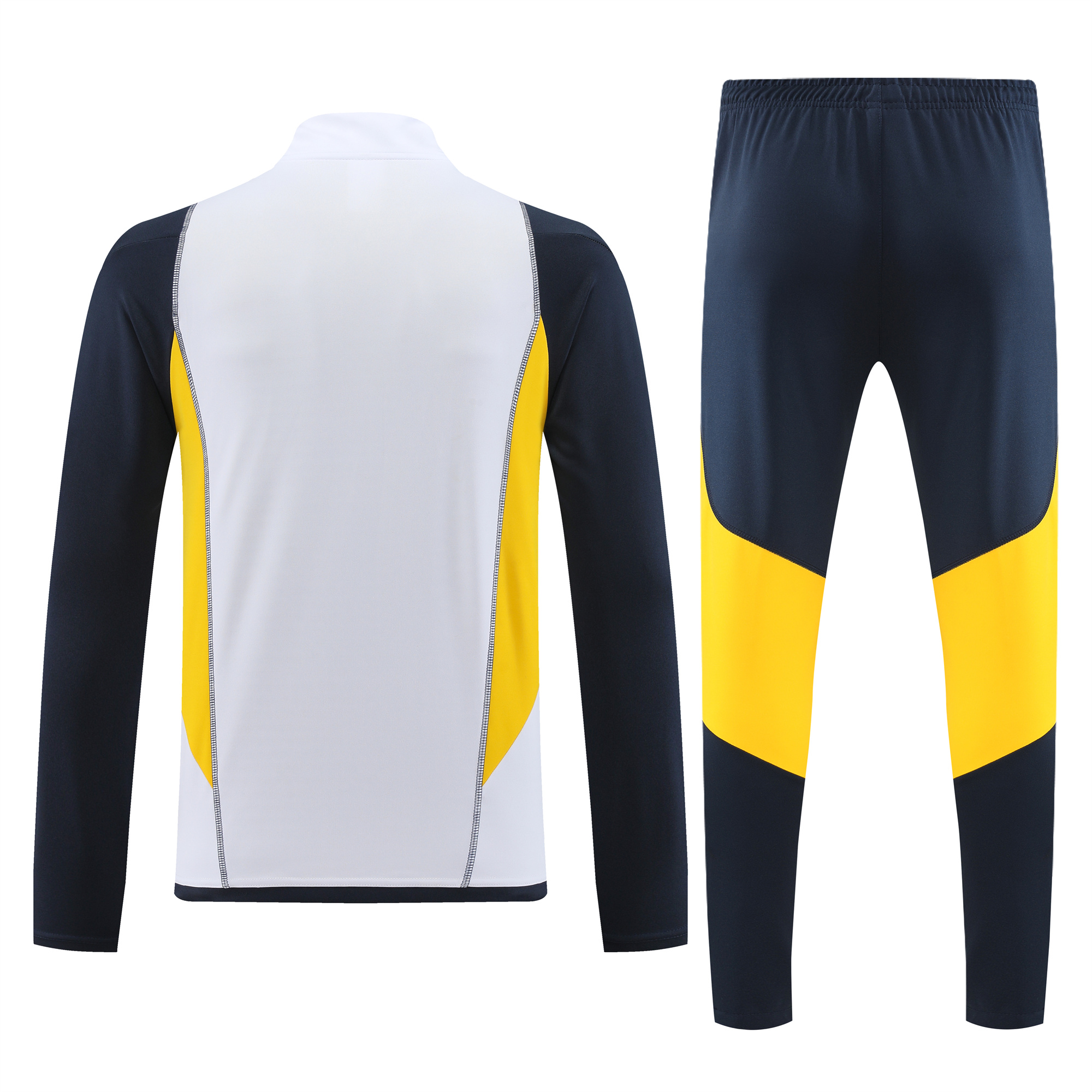Real Madrid 23-24 Long Sleeve Training Set White