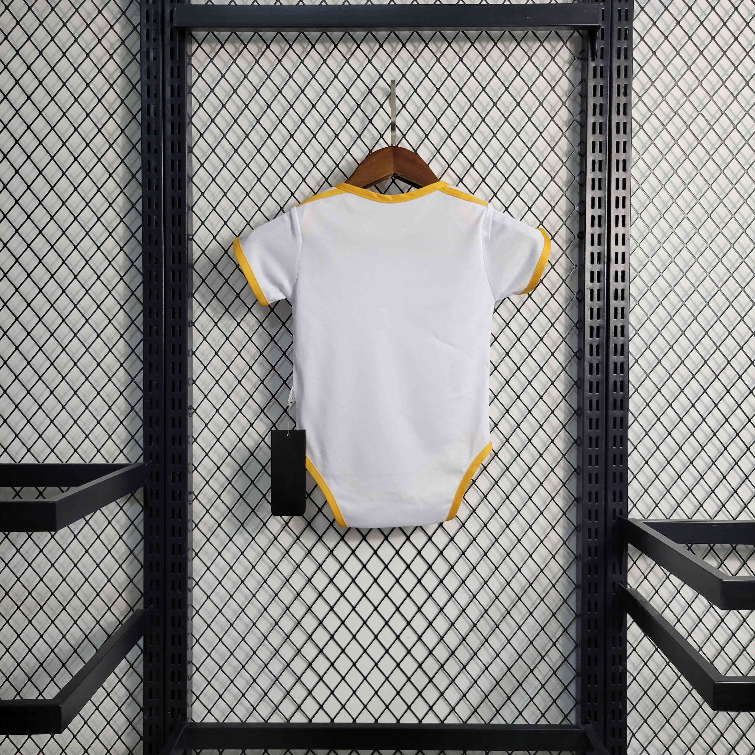 23-24 Real Madrid Home Baby Kit Crawling Suit Size 9-12