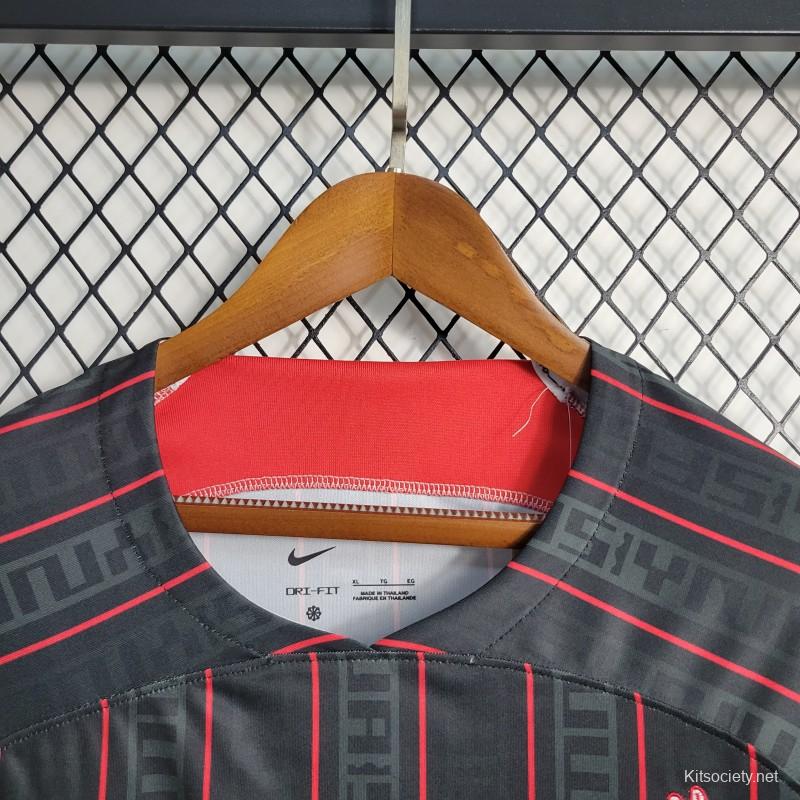 23-24 Liverpool x LeBron James Black Jersey - Fans Version