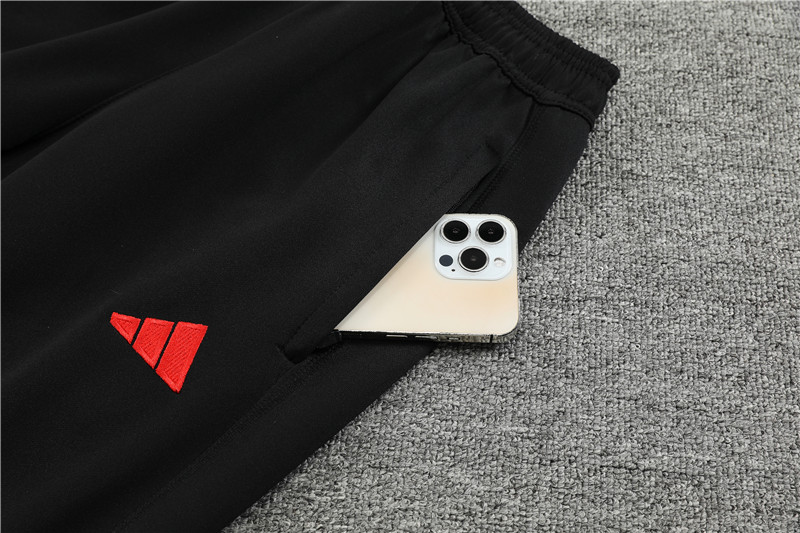 Manchester United 23-24 Jacket Training Tracksuit -White and Black