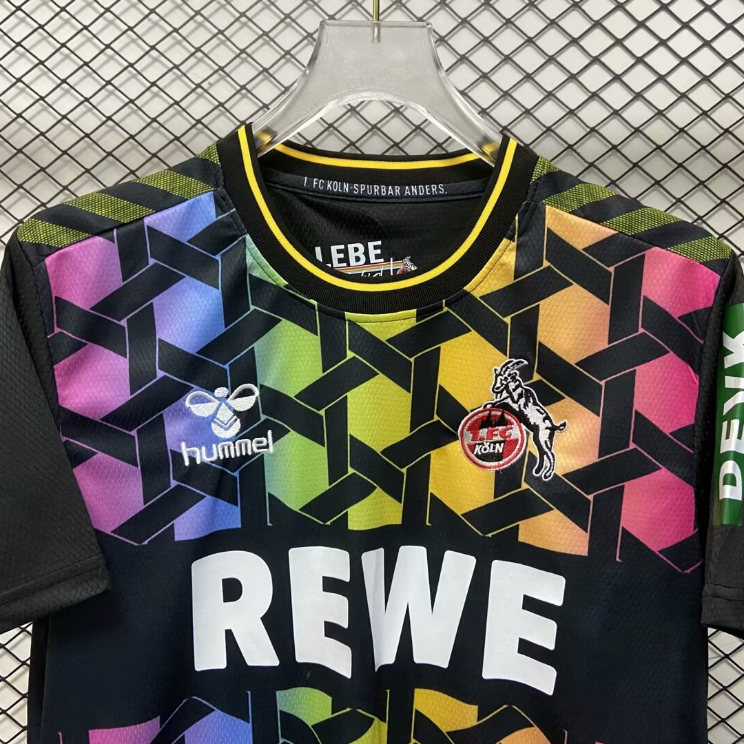 Köln 23-24 Black Goalkeeper Jersey - Fans Version