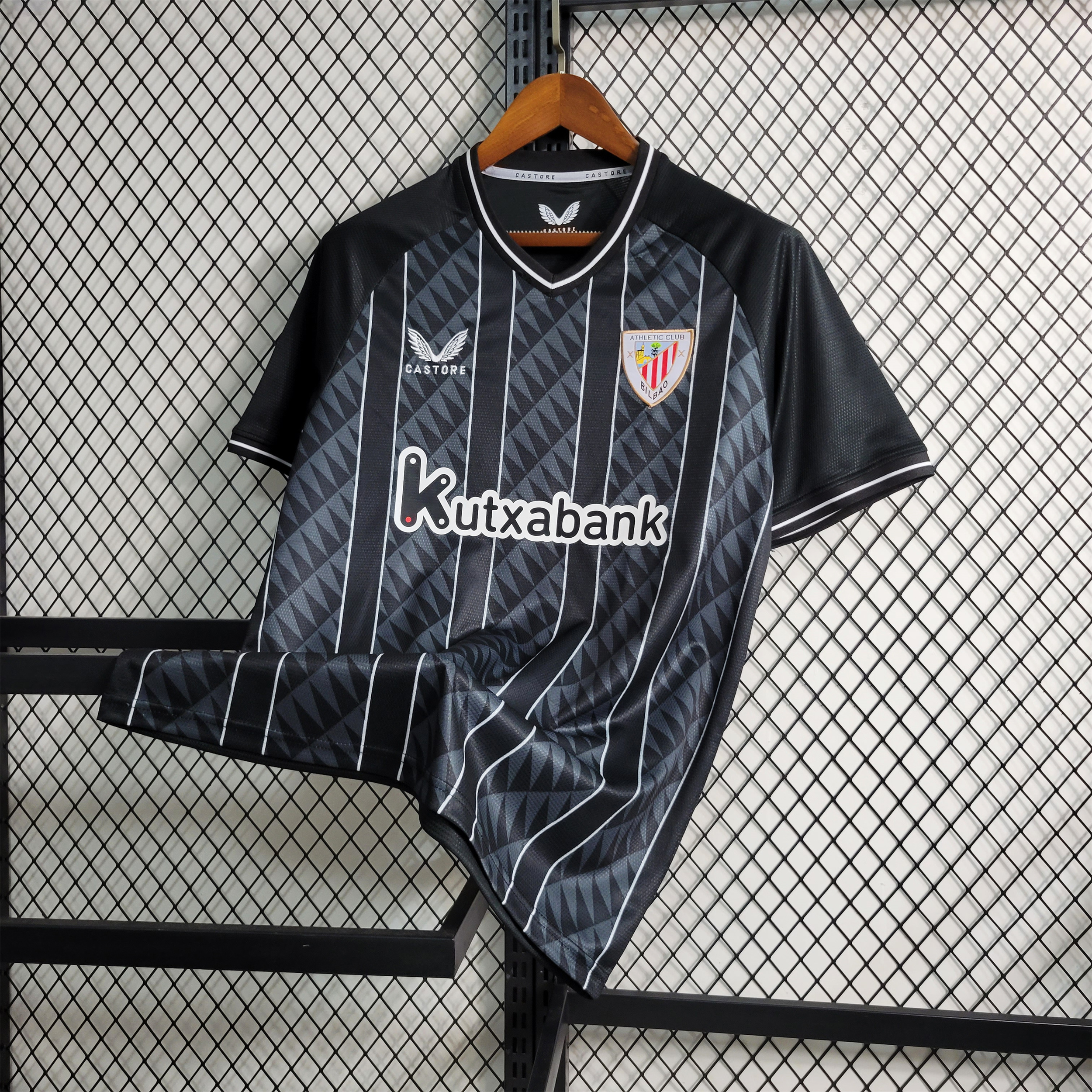 Athletic Bilbao 23-24 Black Goalkeeper Jersey - Fans Version