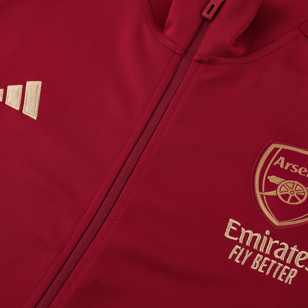 Arsenal 23-24 Jacket Training Tracksuit - Deep Red