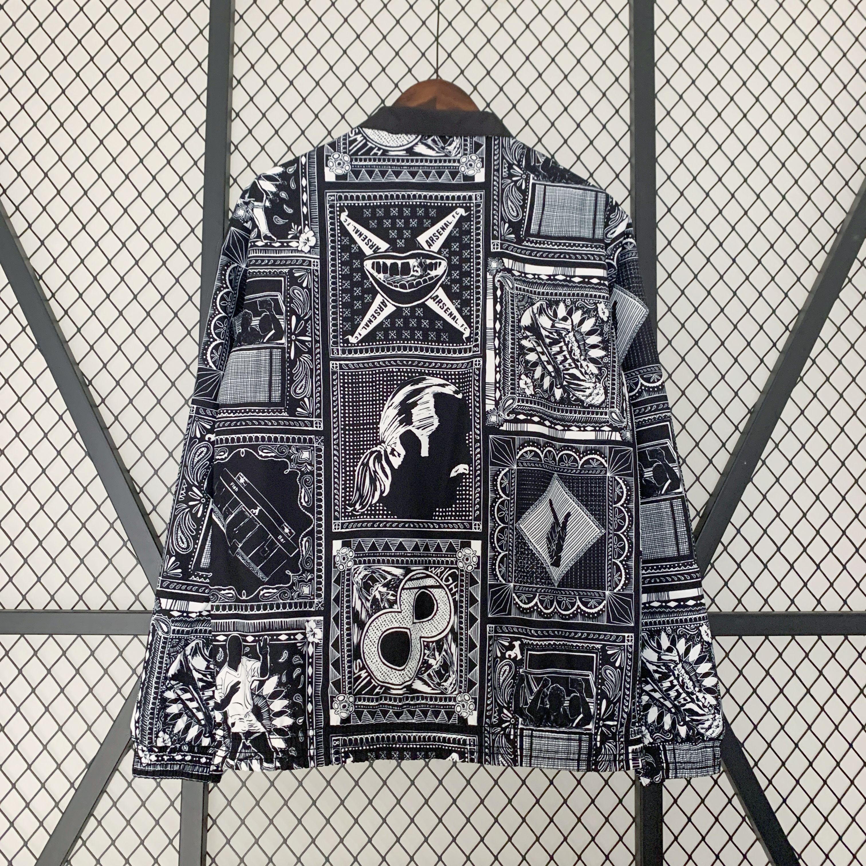 Arsenal x I-a-n.W-r-i-g-h-t Limited Edition 23-24 Player Reversible Windbreaker