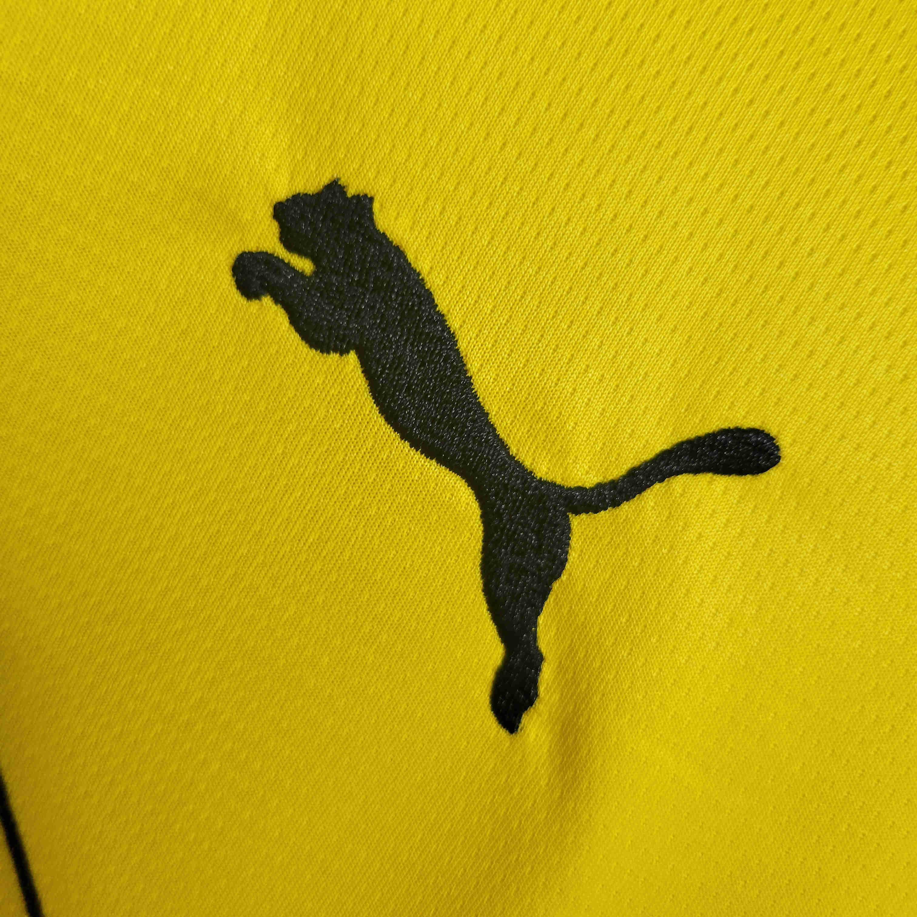 Dortmund 23/24 Home Home Long Sleeve Jersey - Fans Version