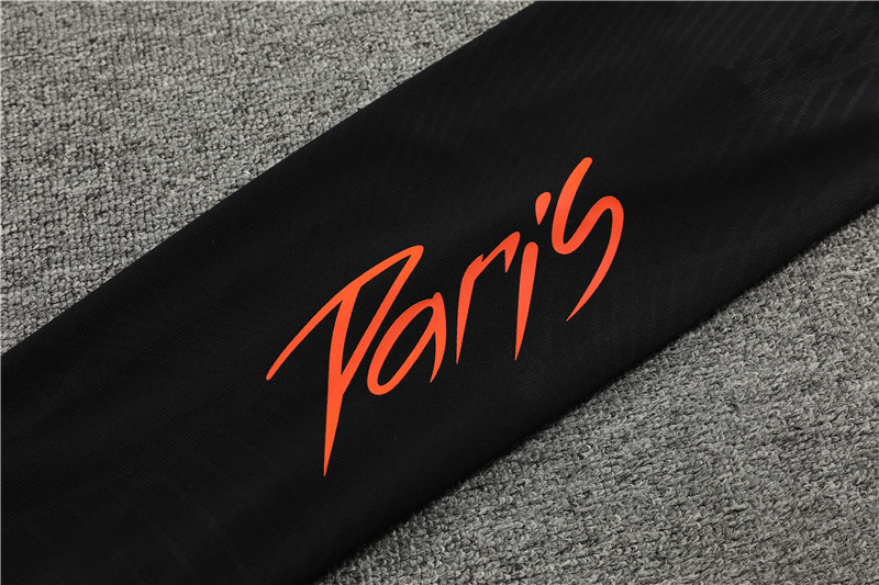Paris Saint-Germain PSG 23-24 Long Sleeve Training Set - Yellow and Black