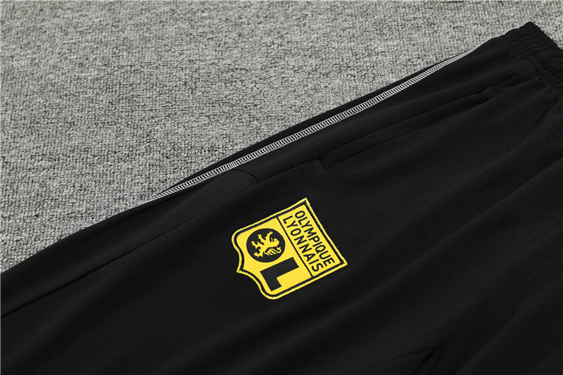 Lyon 23-24 Kids Long Sleeve Training Set Black
