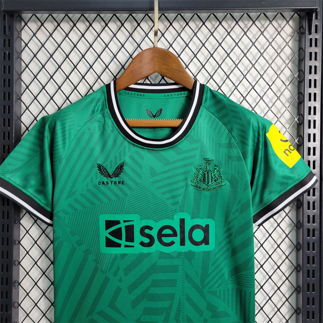 Newcastle United 23-24 Away Kids Kit