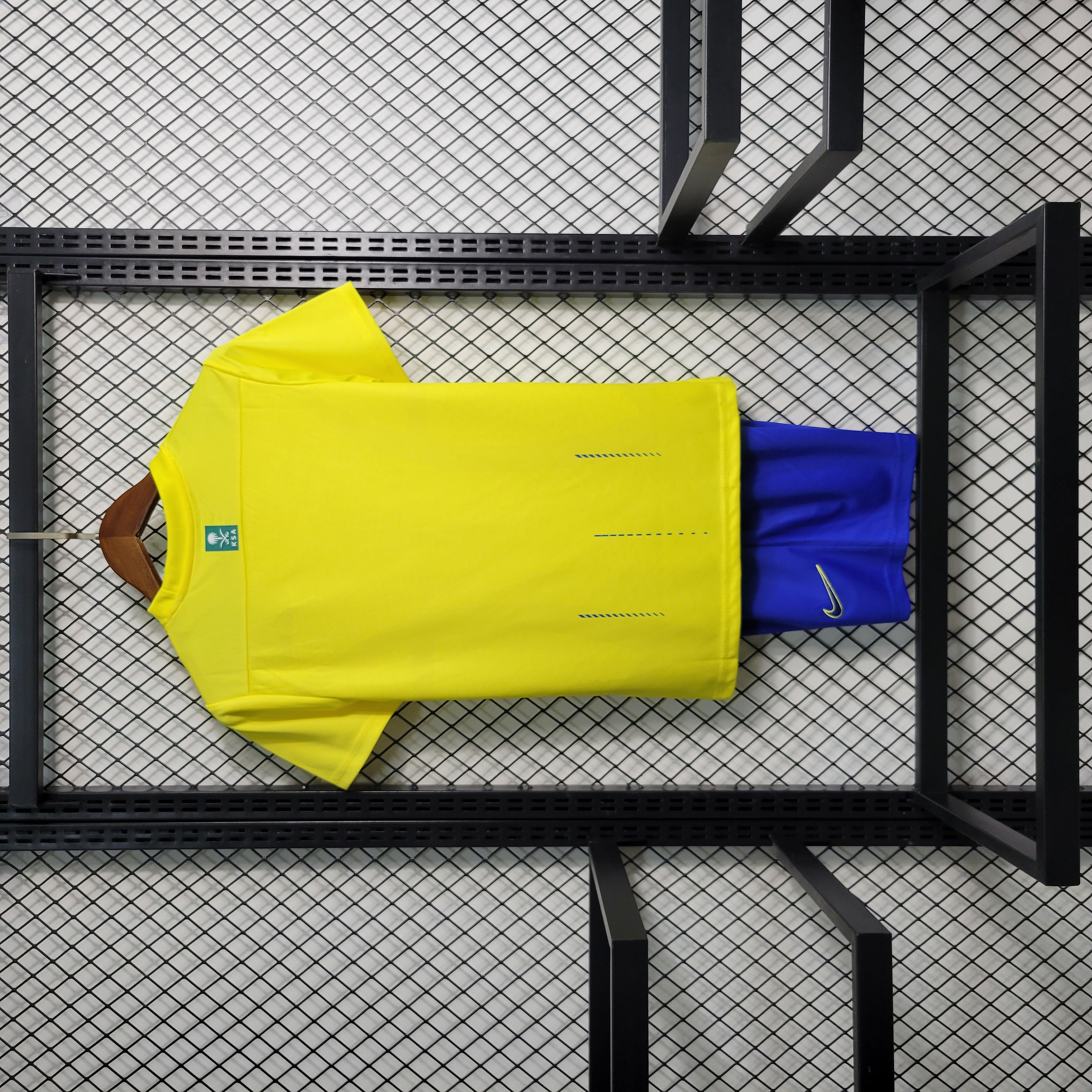Al Nassr Riyadh Victory 23-24 Home Kids Kit