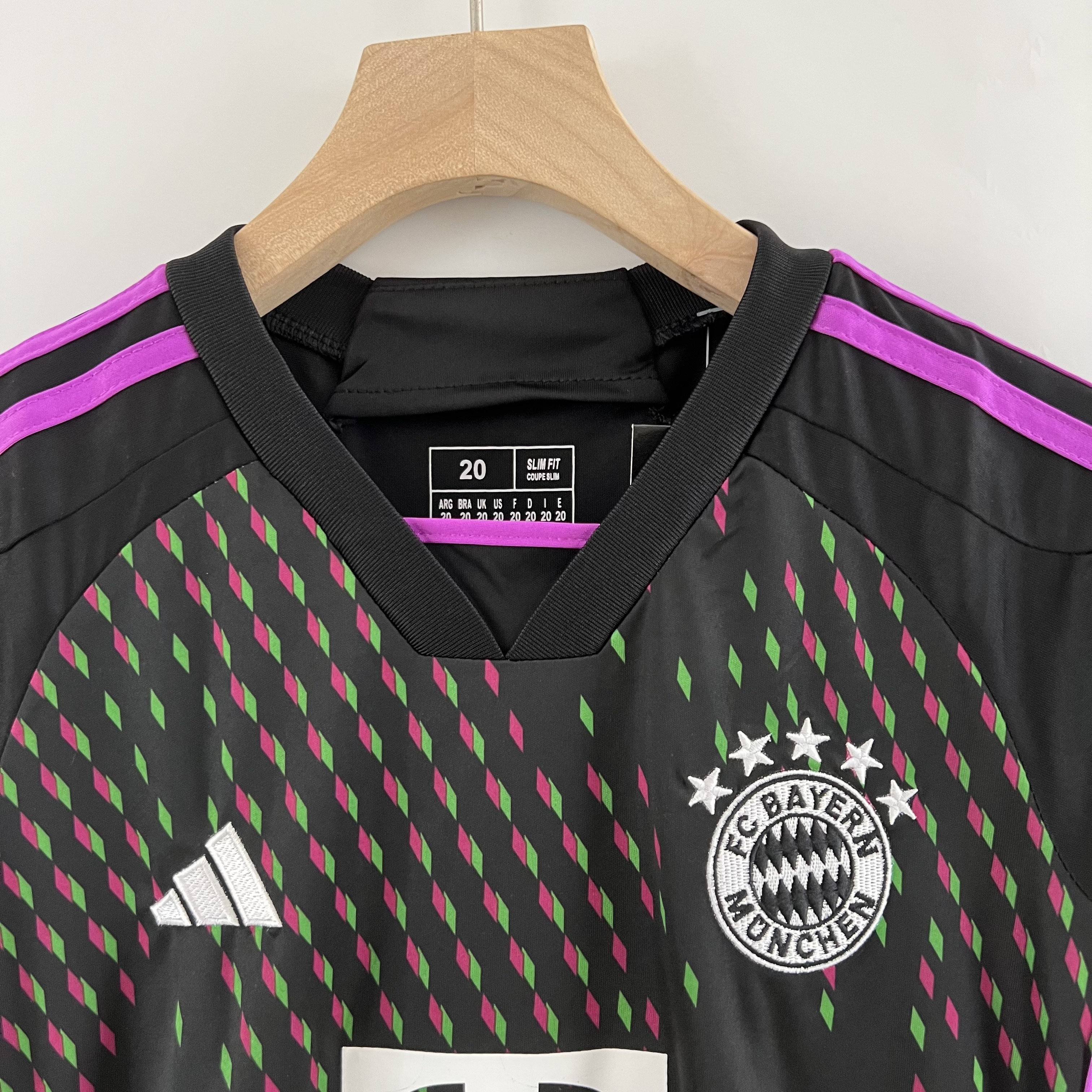 Bayern Munich 23-24 Away Kids kit