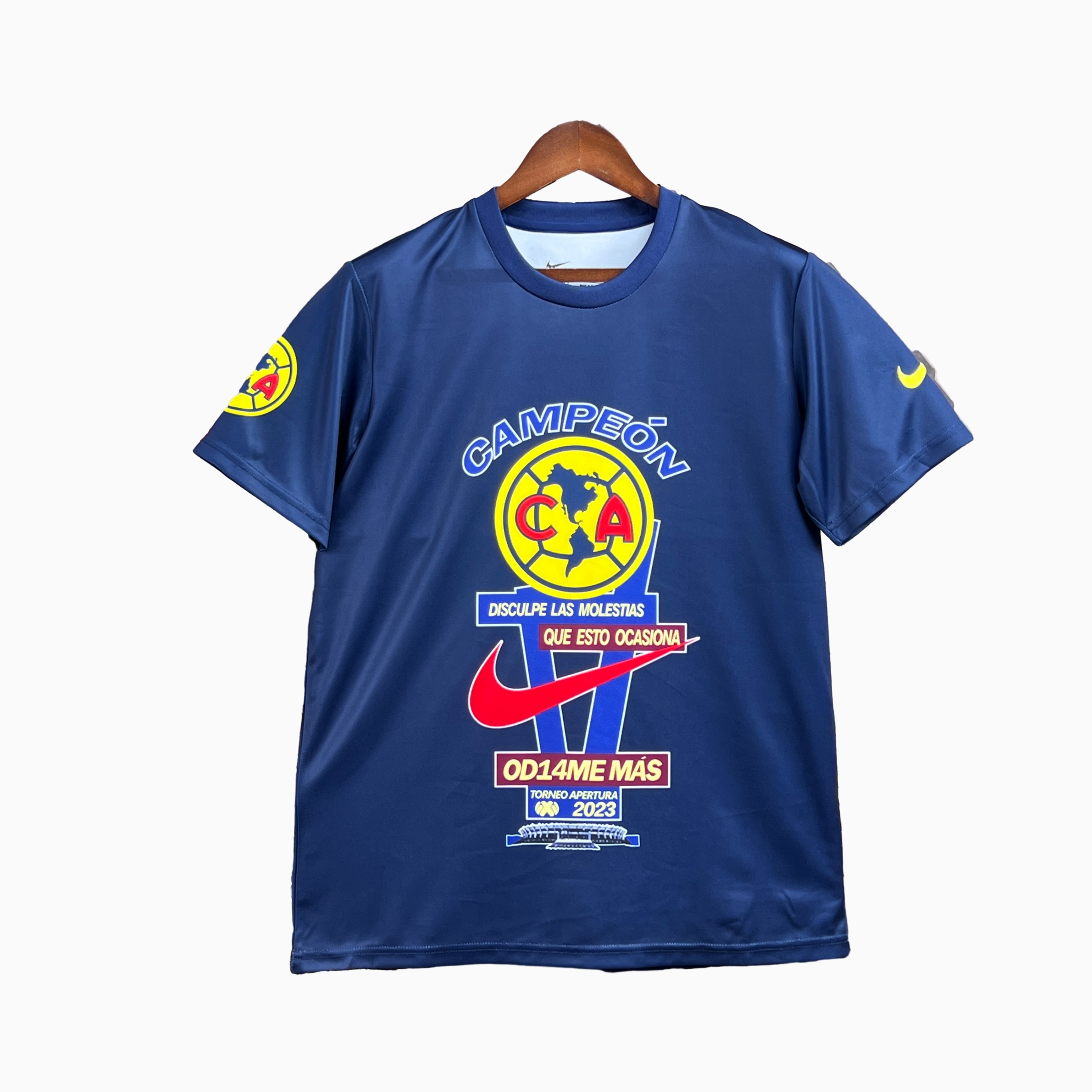 América 23-24 Champion Commemorative Edition Jersey - Fans Version - Blue