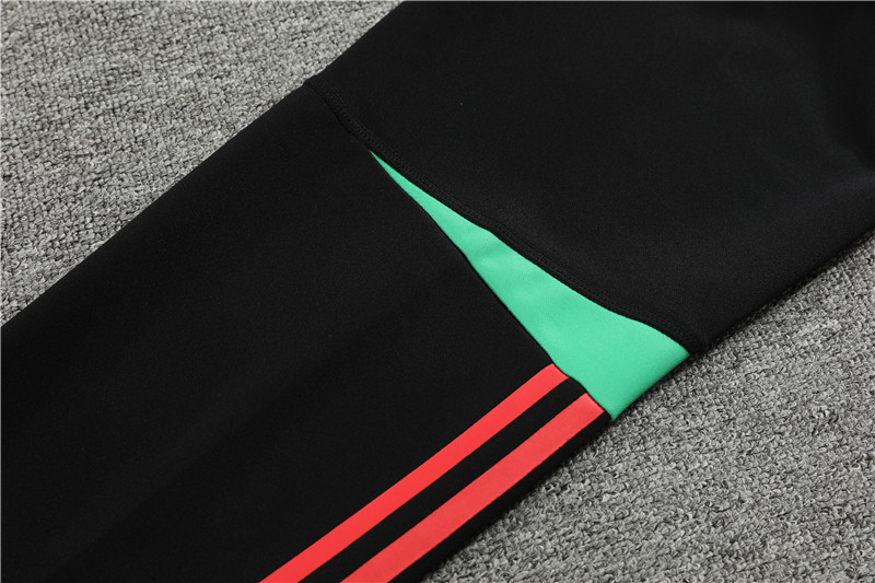 Manchester United 23-24 Jacket Training Tracksuit -White and Black