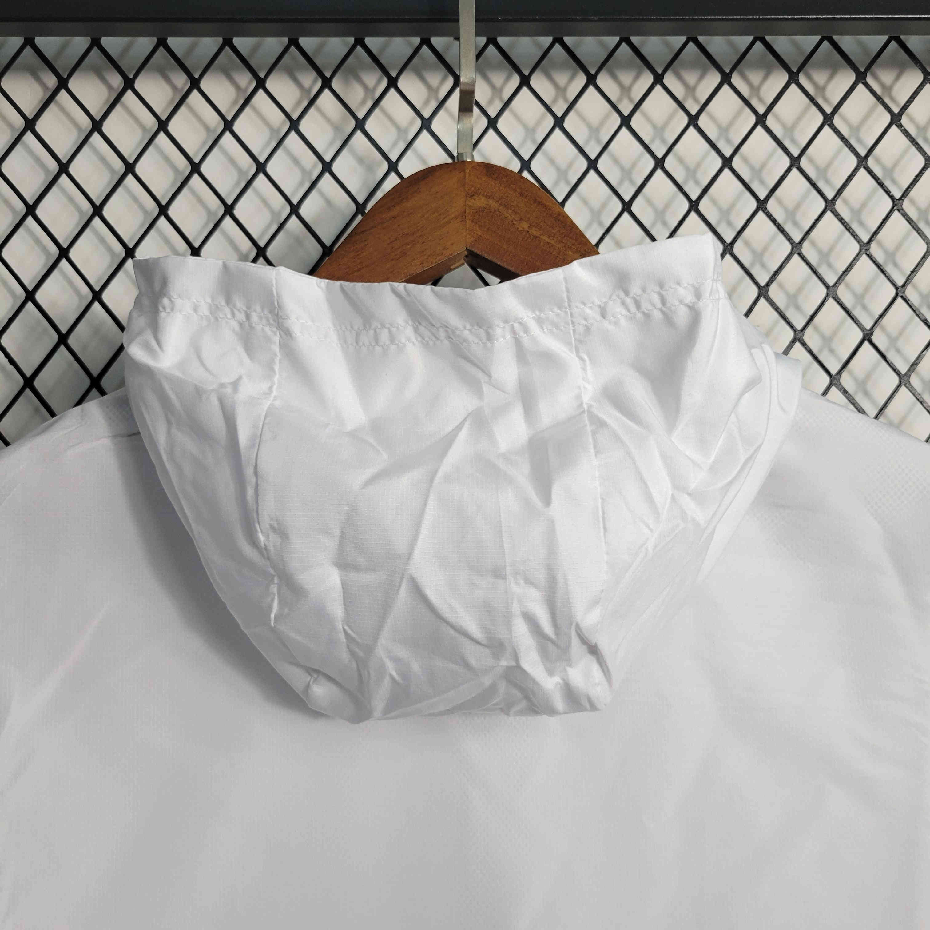 Real Madrid 23-24 White Windbreaker